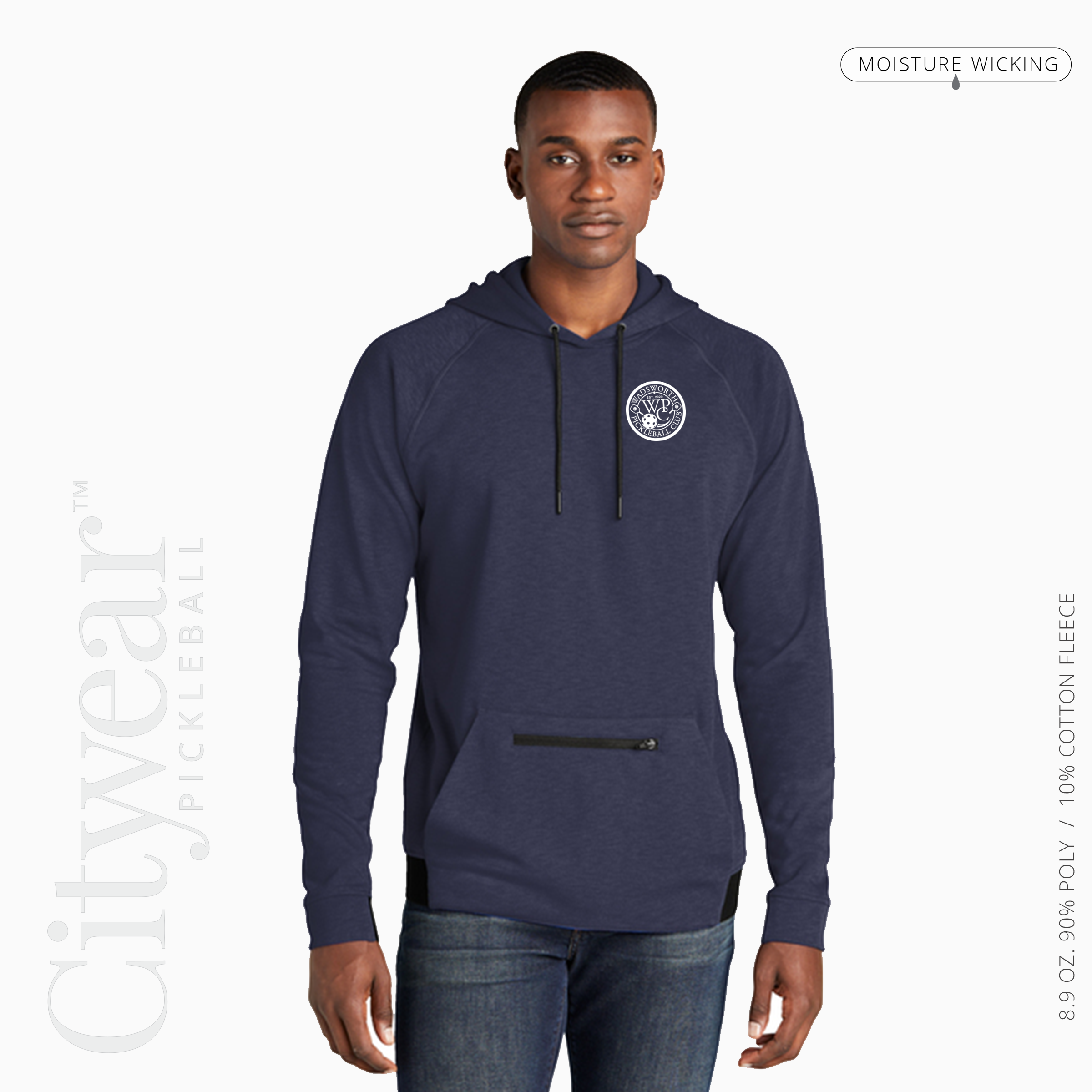 Men's Strive Hooded (Medallion) Pullover-WPC