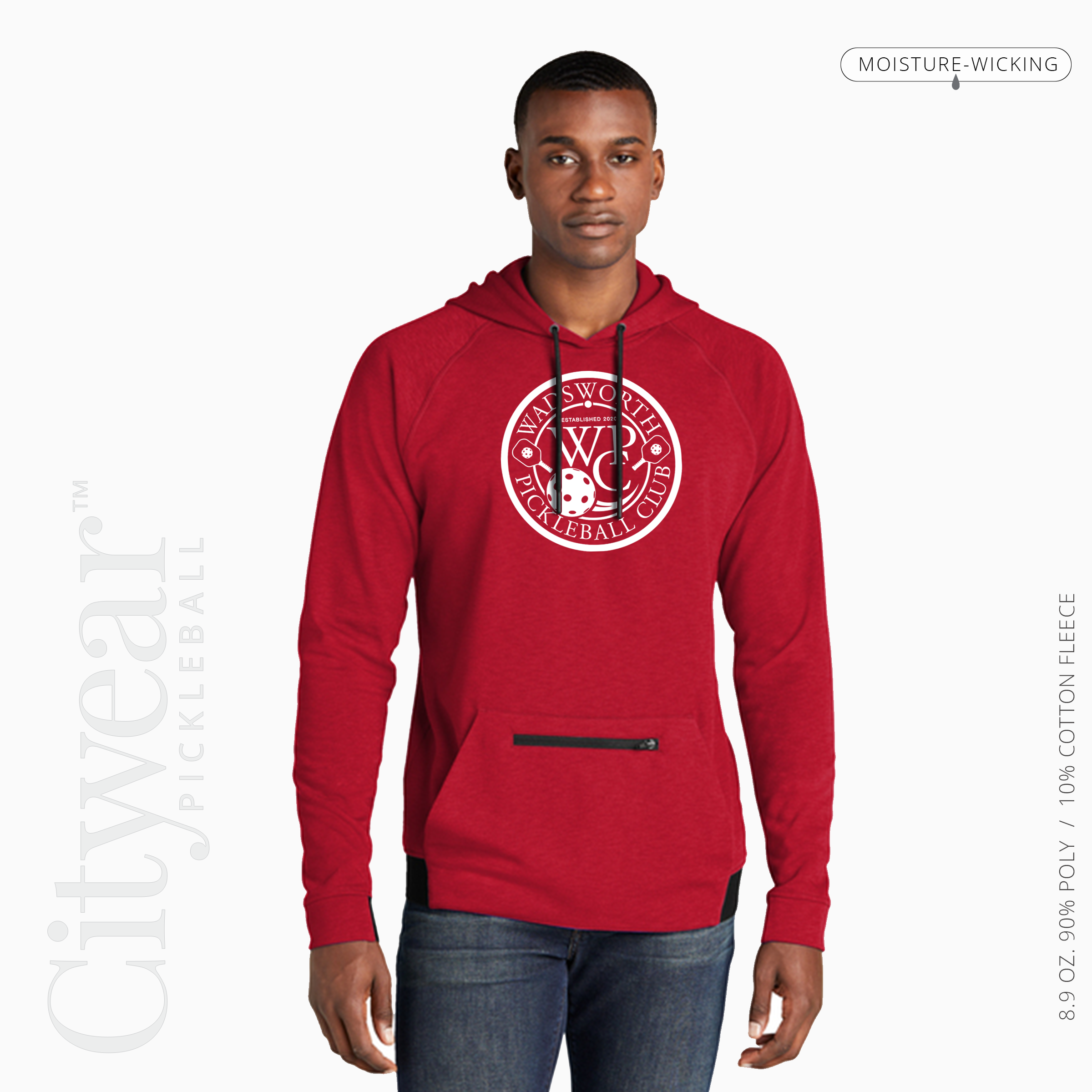 Men's Strive Hooded Pullover-WPC