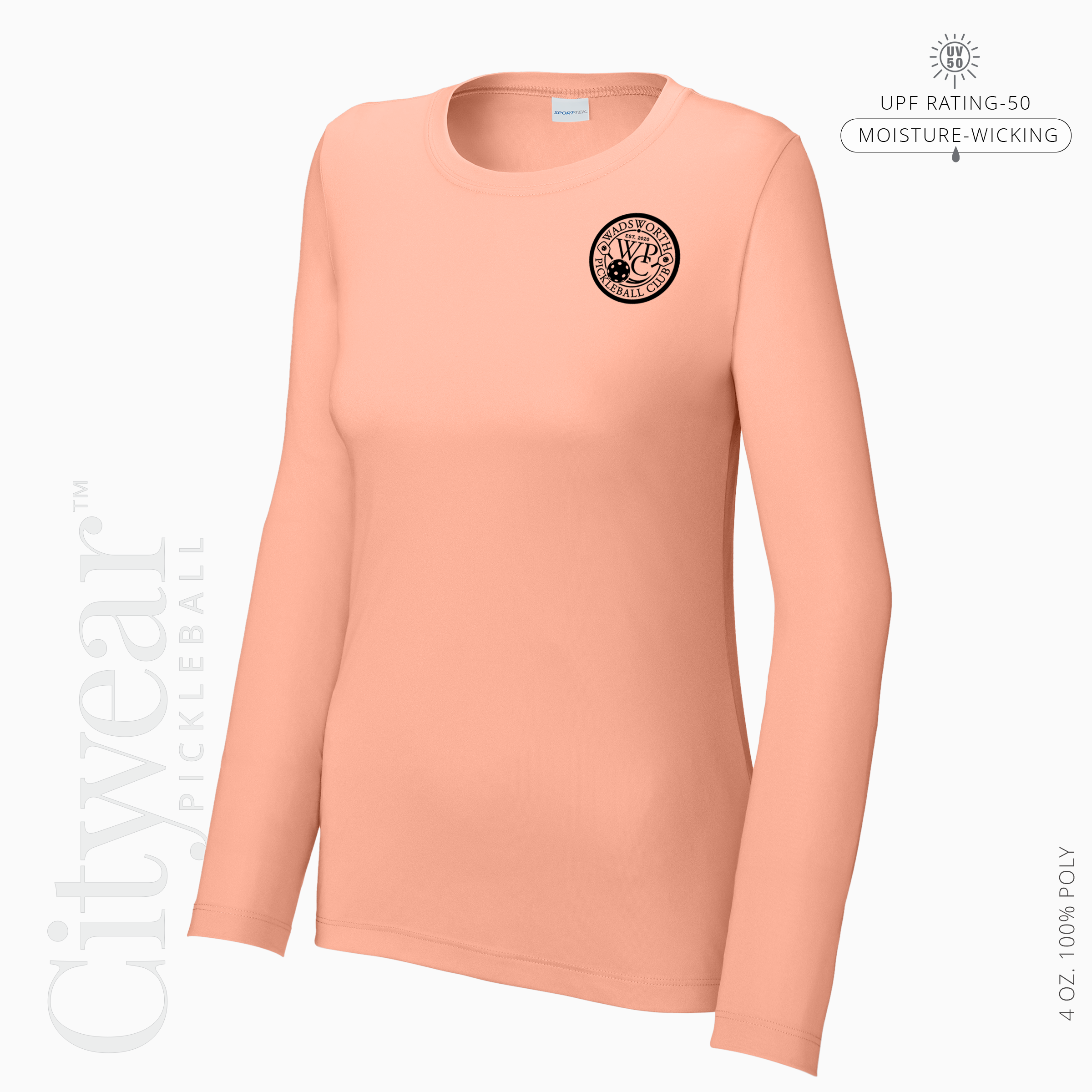 Women's UV Long Sleeve (Medallion) T-Shirt-WPC