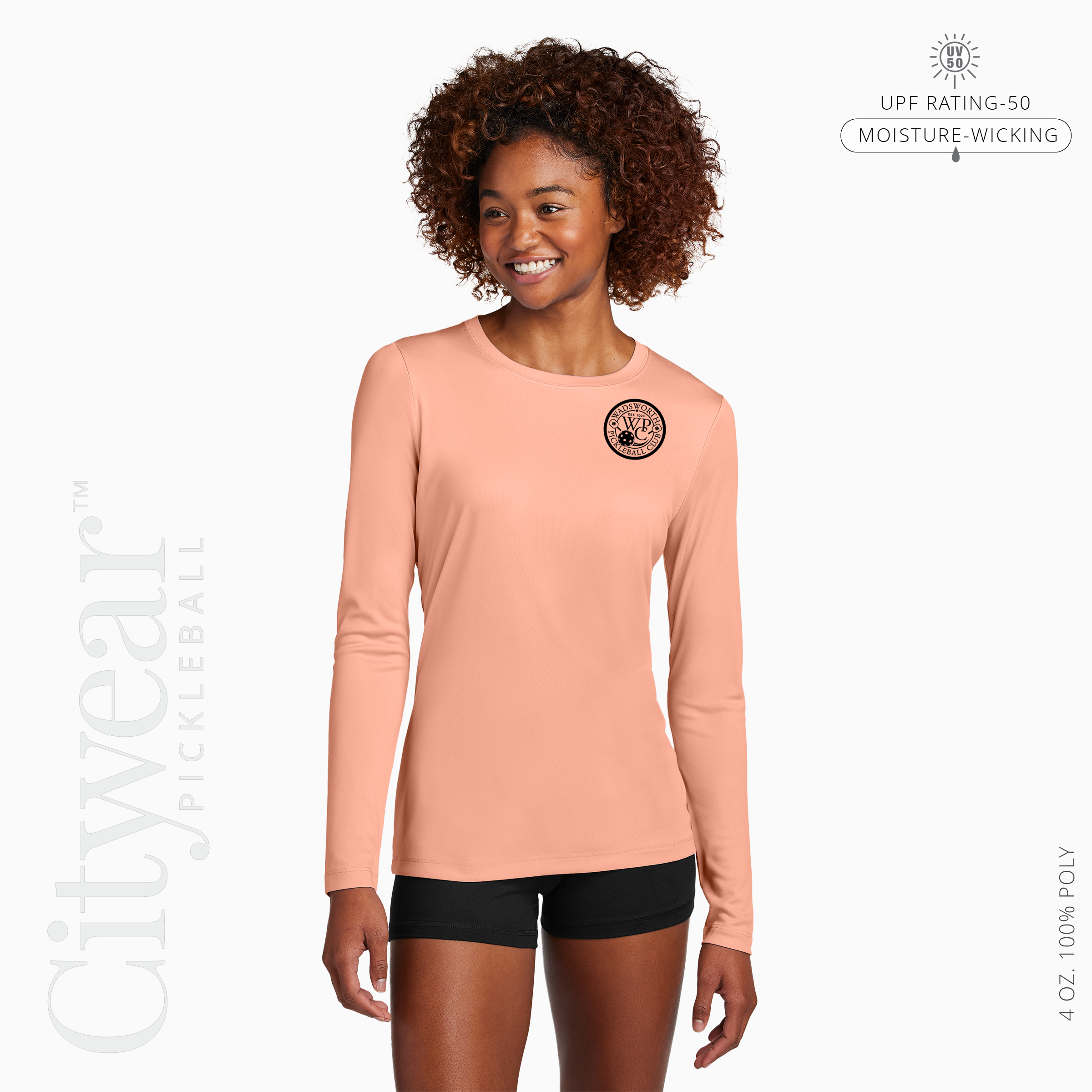 Women's UV Long Sleeve (Medallion) T-Shirt-WPC