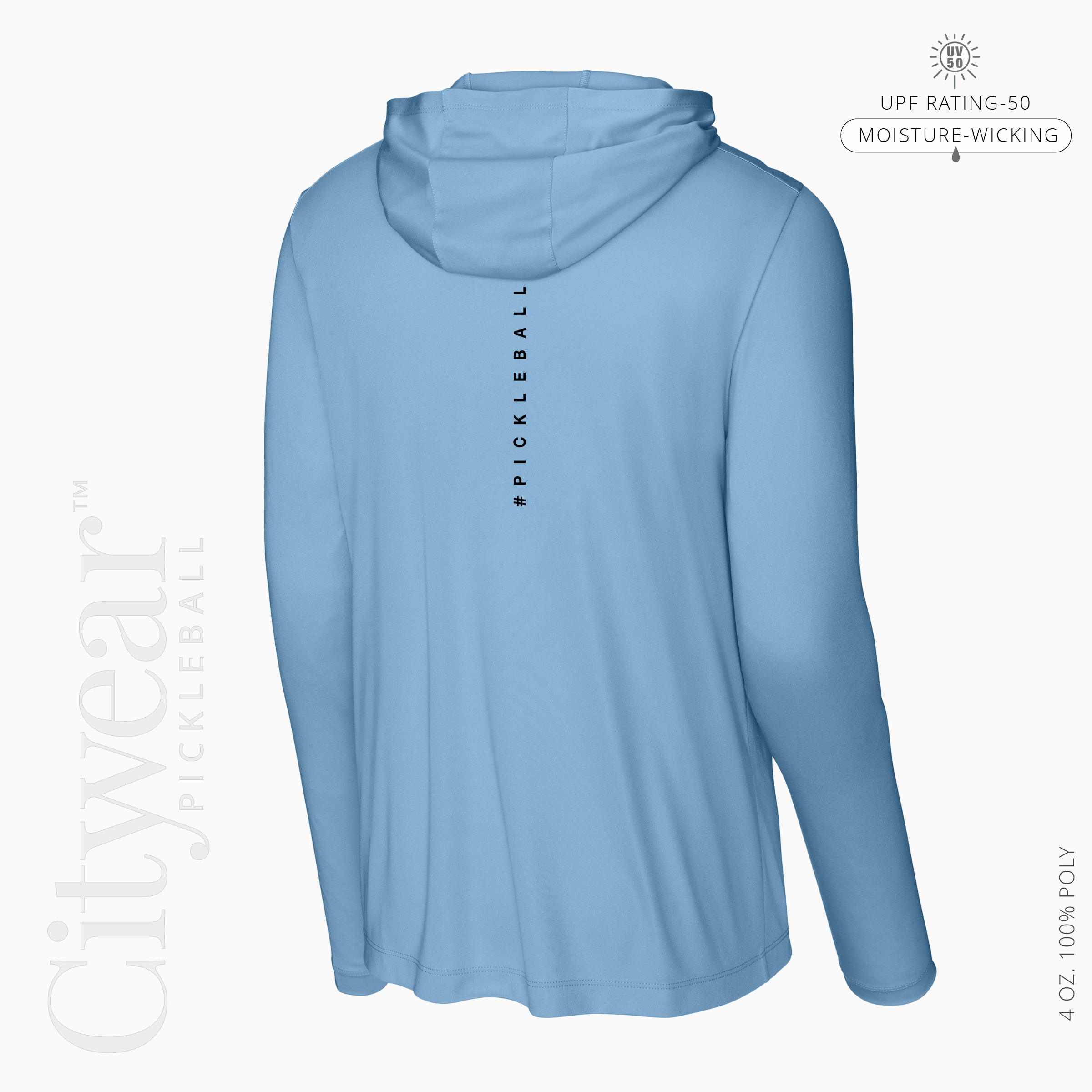 Men's UV Long Sleeve (Medallion) Hoodie-WPC