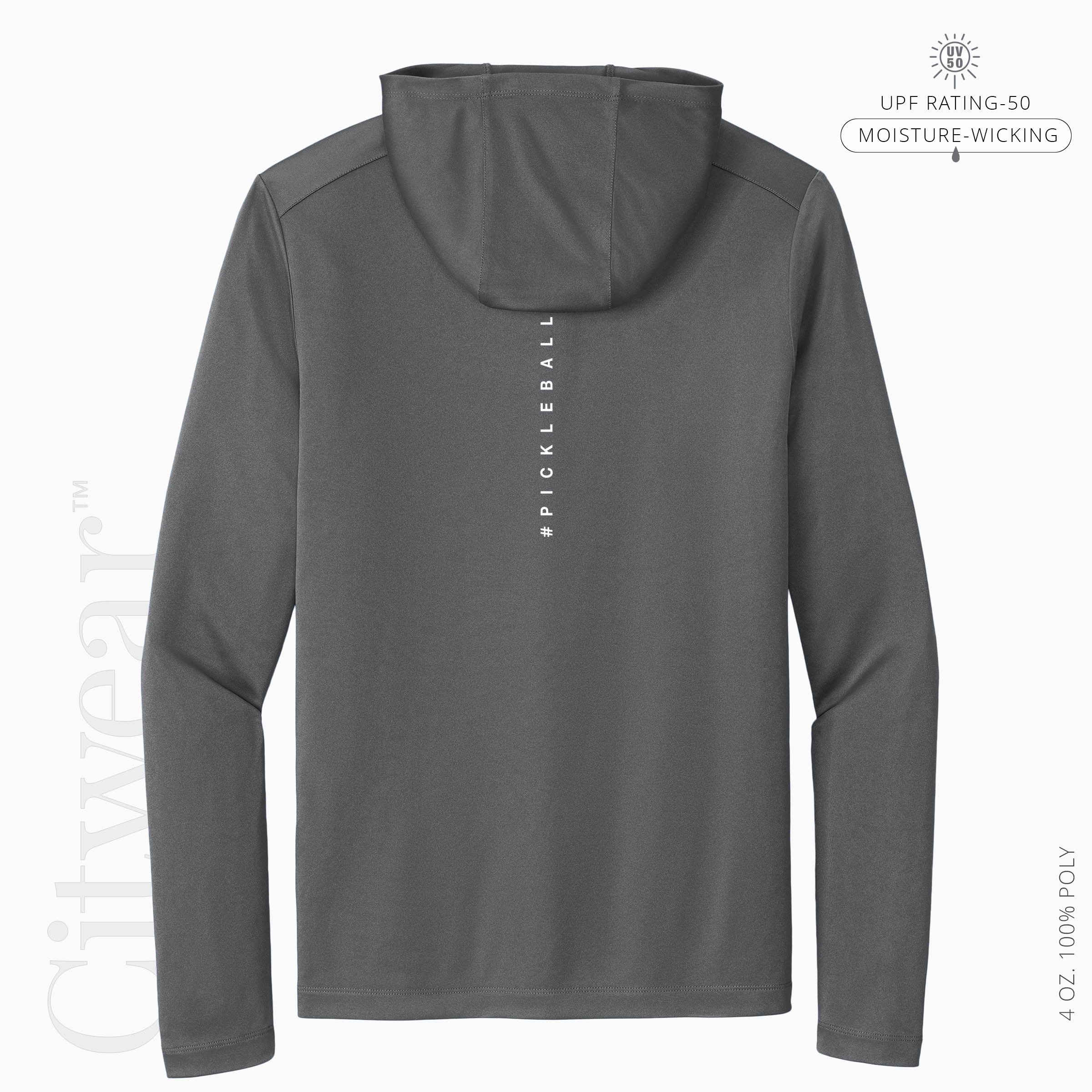 Men's UV Long Sleeve (Medallion) Hoodie-WPC