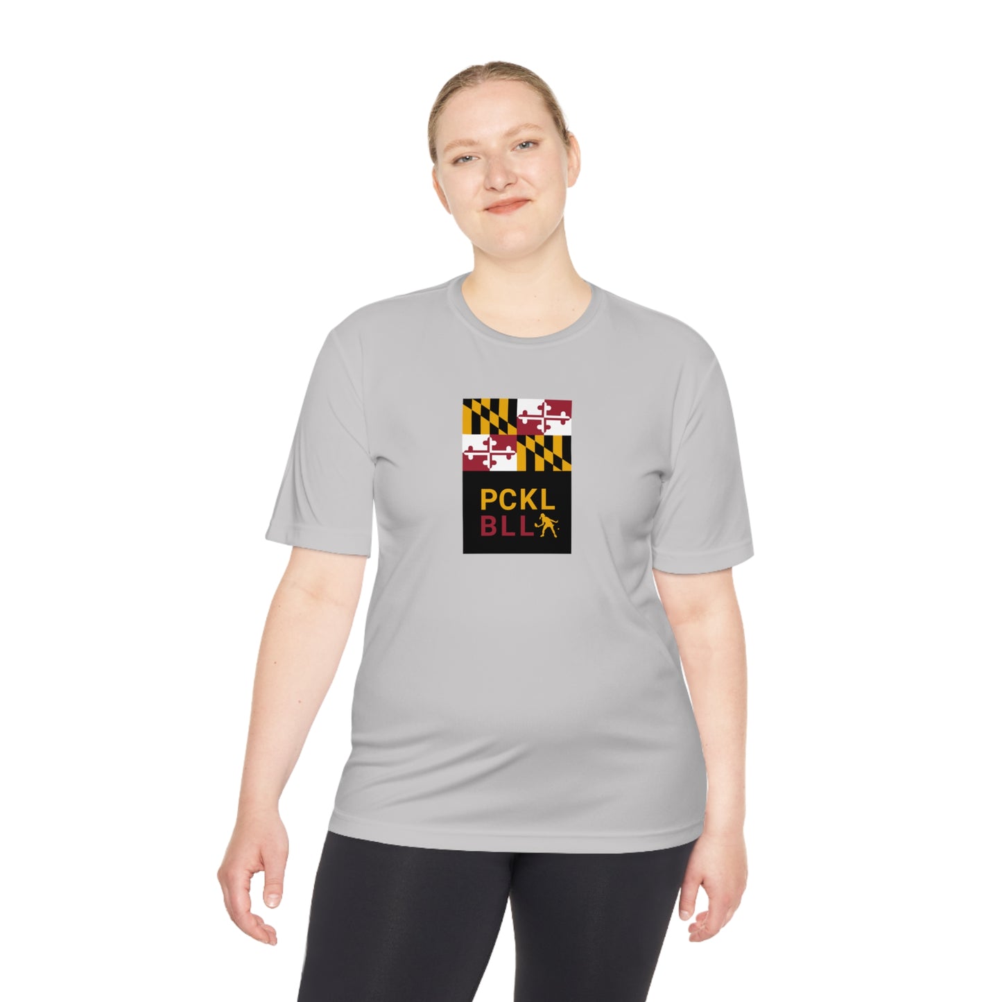 MD FLAG, PCKL-BLL WOMAN ATHLETE- Unisex Moisture Wicking Tee
