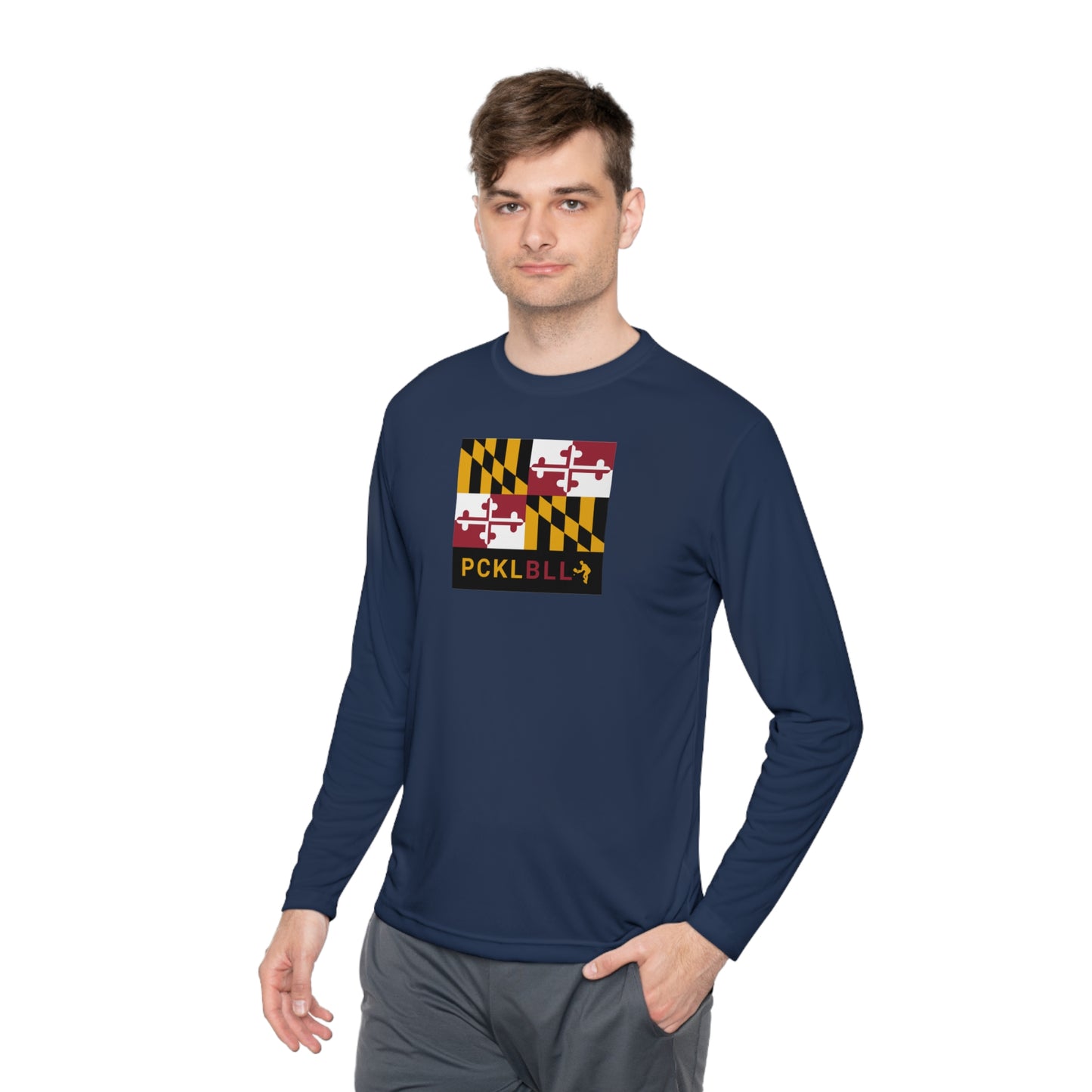 MD FLAG, PCKLBLL MAN ATHLETE-Unisex Lightweight Long Sleeve Tee