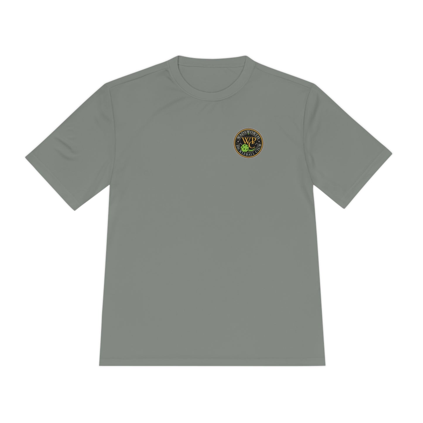 WPC COLOR POCKET LOGO SPORT-TEK (FRONT & PICKLEBALL BACK) - Unisex Moisture Wicking Tee