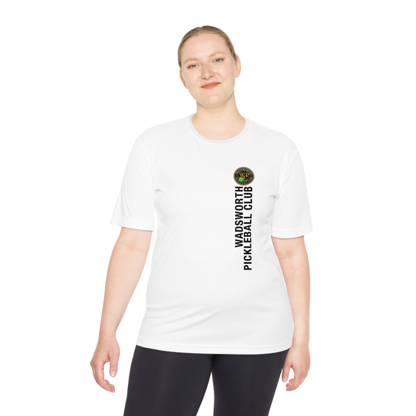 WPC COLOR VERTICAL LOGO SPORT-TEK (FRONT & LOGO BACK) - Unisex Moisture Wicking Tee