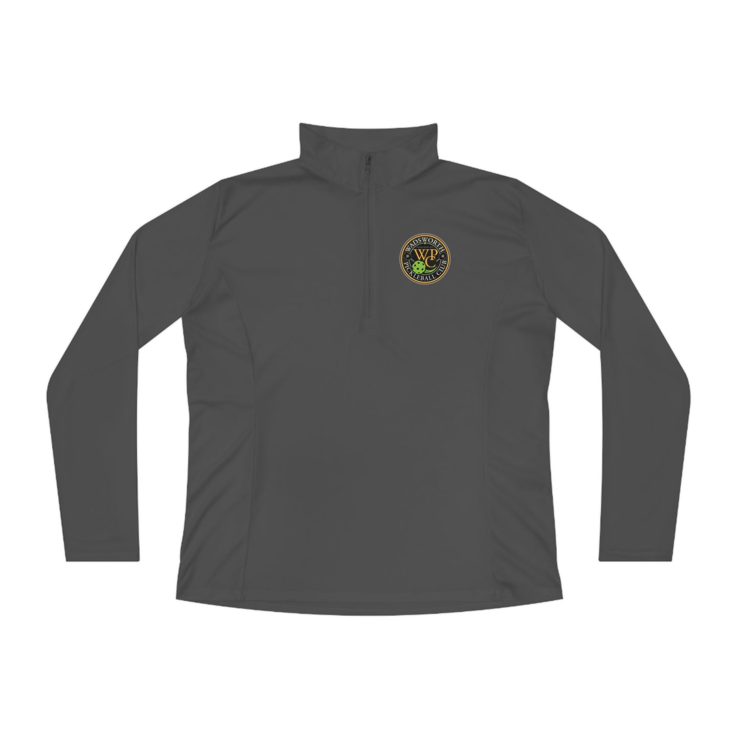 WPC CIRCULAR COLOR LOGOS LADIES SPORT-TEK (FRONT & BACK) - Ladies Quarter-Zip Pullover