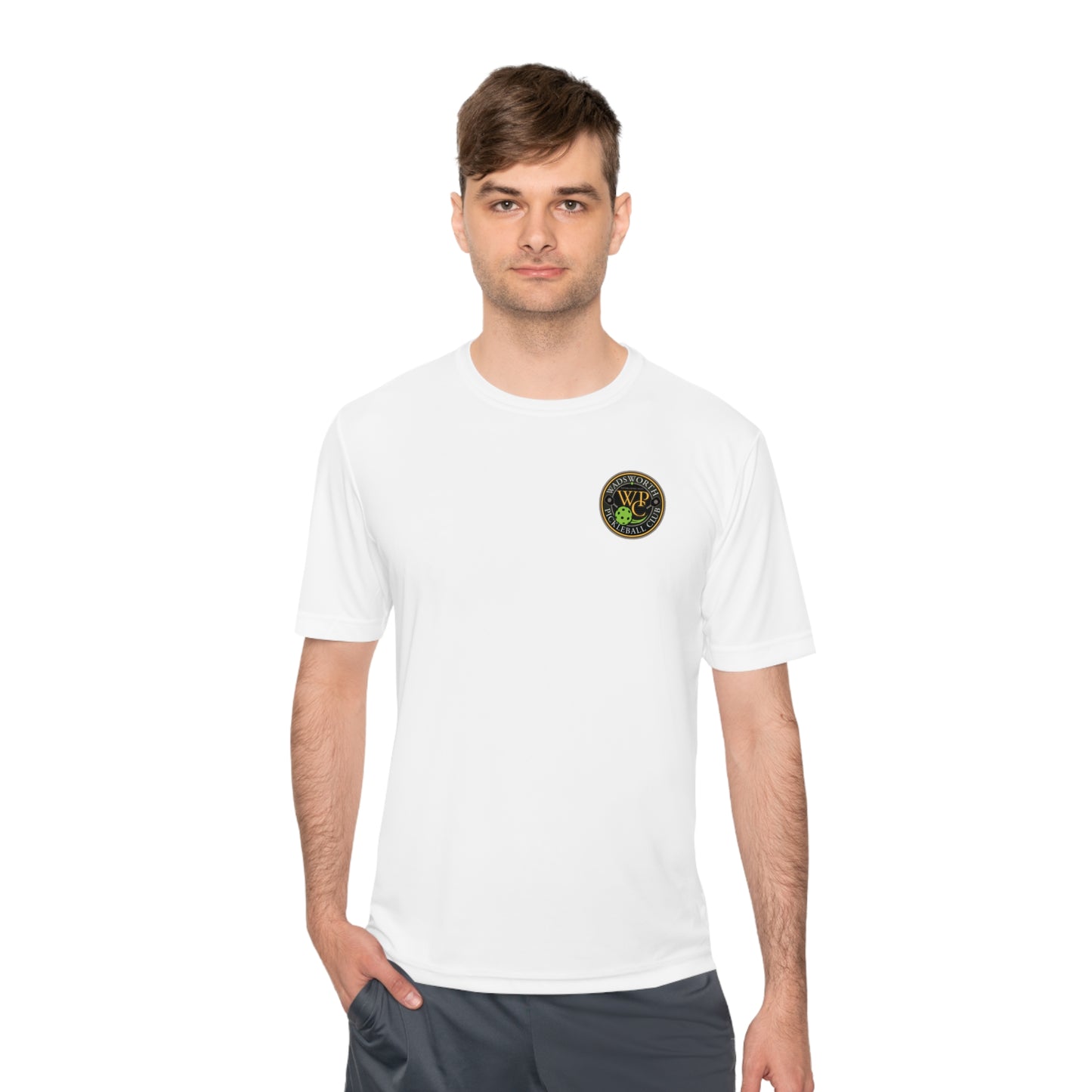 WPC COLOR POCKET LOGO SPORT-TEK (FRONT & PICKLEBALL BACK) - Unisex Moisture Wicking Tee