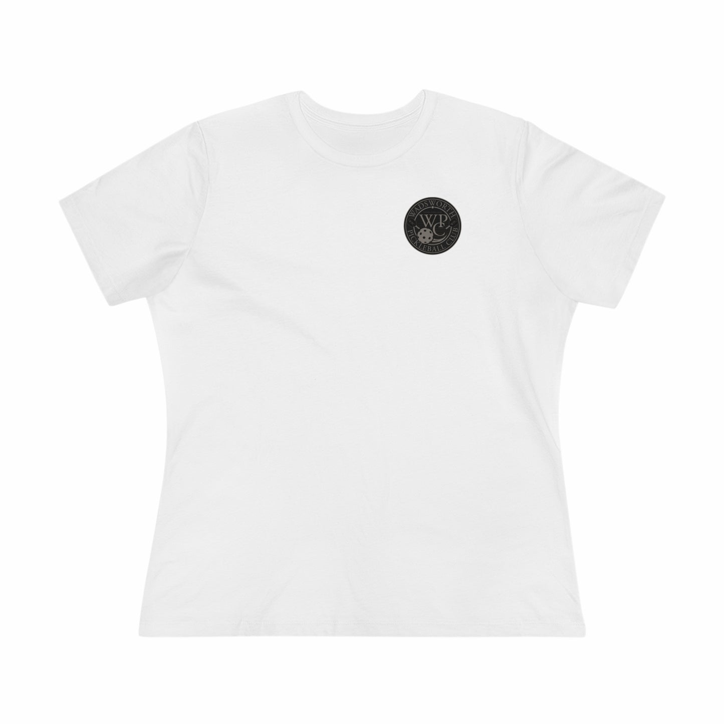 WPC GRAY BLACK POCKET, Relaxed Fit Women's T-shirt