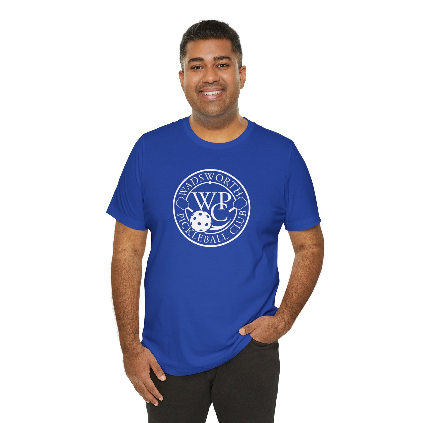 WPC White Logo- Unisex Jersey Short Sleeve Tee