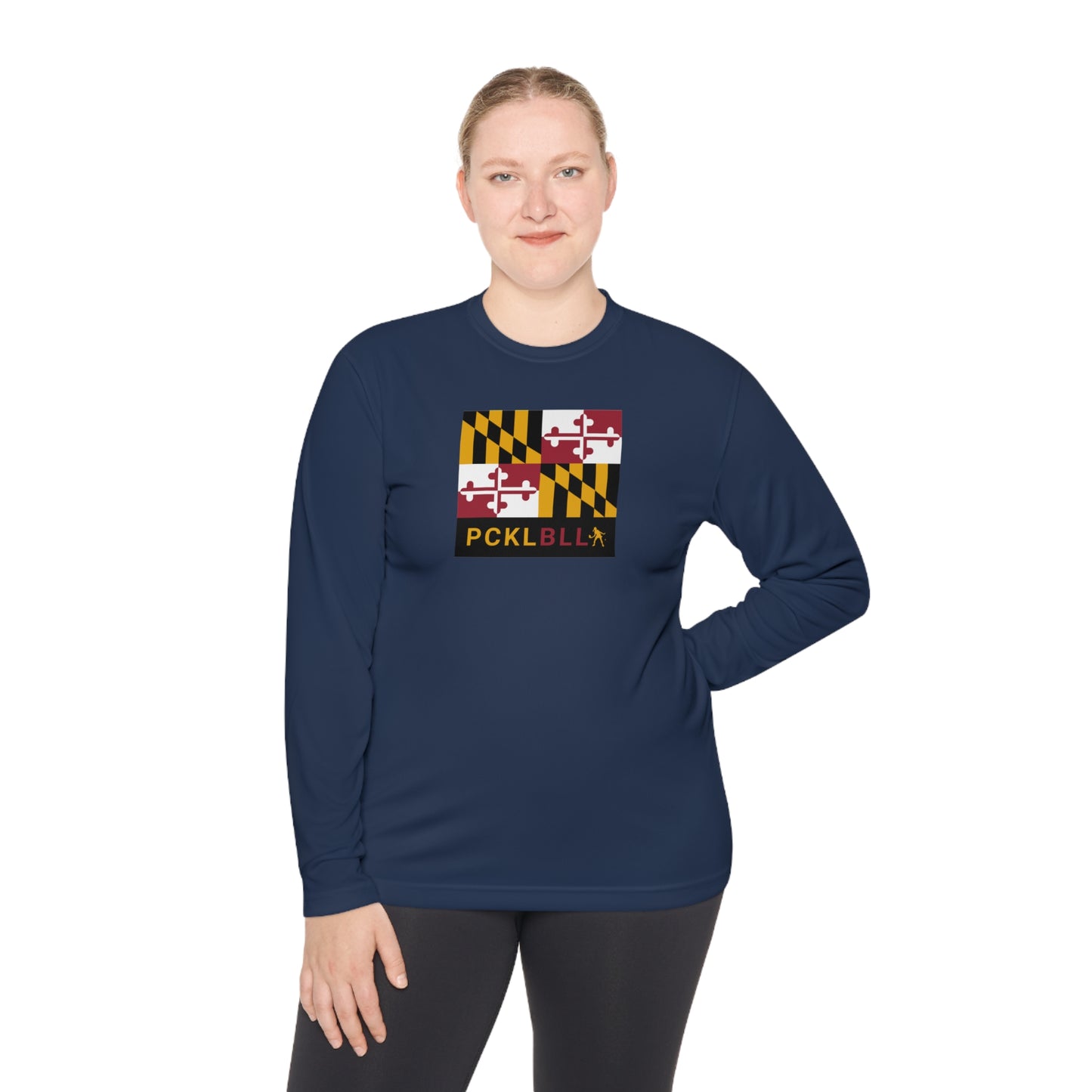MD FLAG, PCKLBLL WOMAN ATHLETE- Unisex Lightweight Long Sleeve Tee