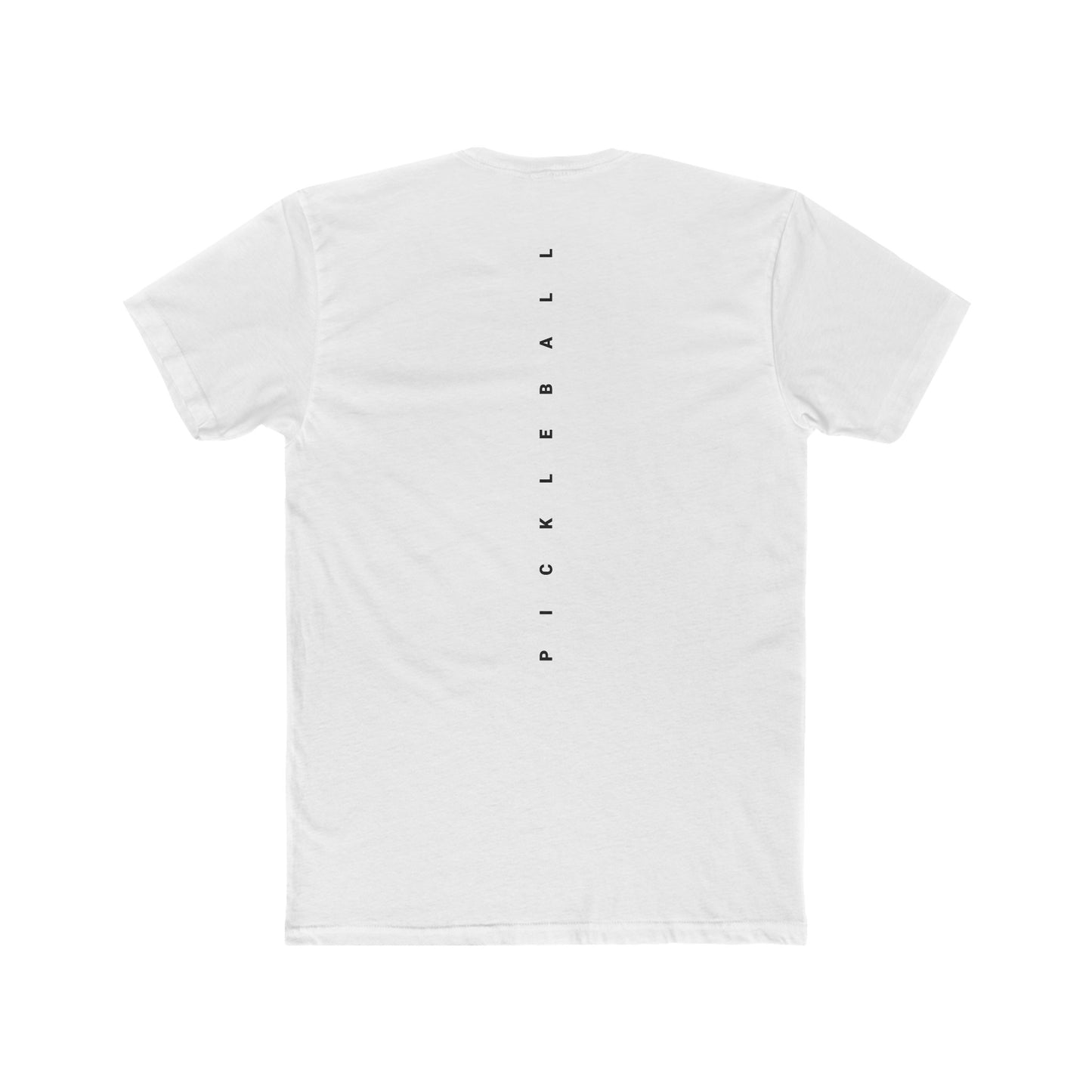 MCPC CIRCLE LOGO (FRONT & PICKLEBALL BACK) - Men's Cotton Crew Tee