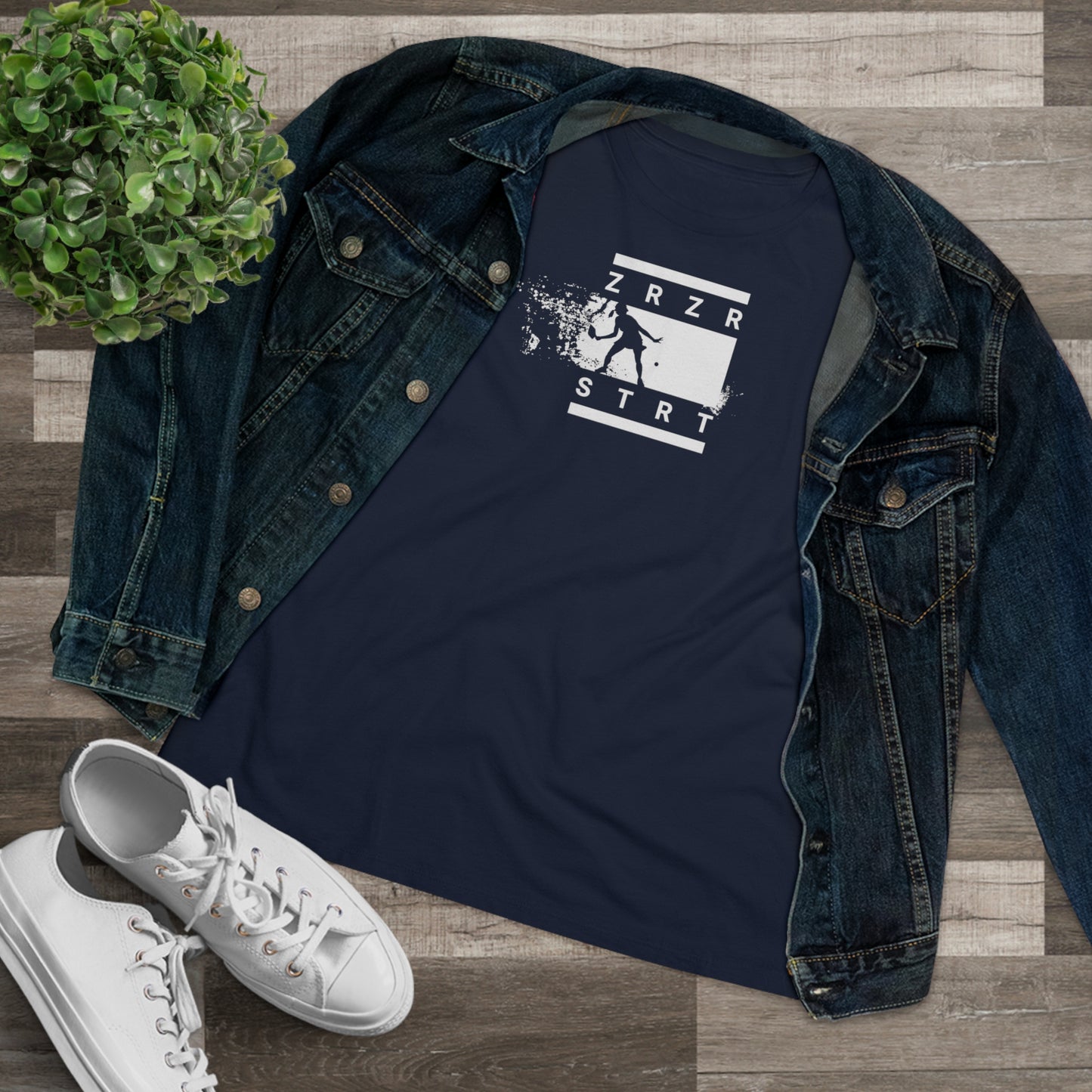 ZERO, ZERO, START, Relaxed Fit Women's T-shirt
