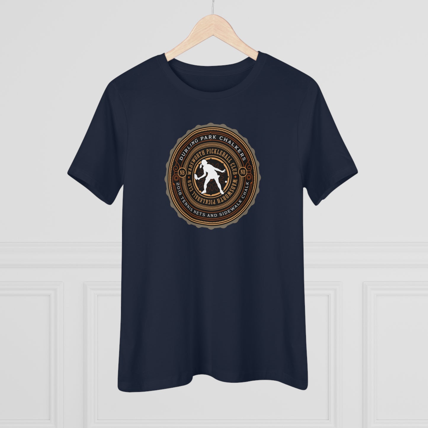 BEDILLION-DURLING PARK CHALKERS (FRONT & BACK), Women's Relaxed Fit T-shirt