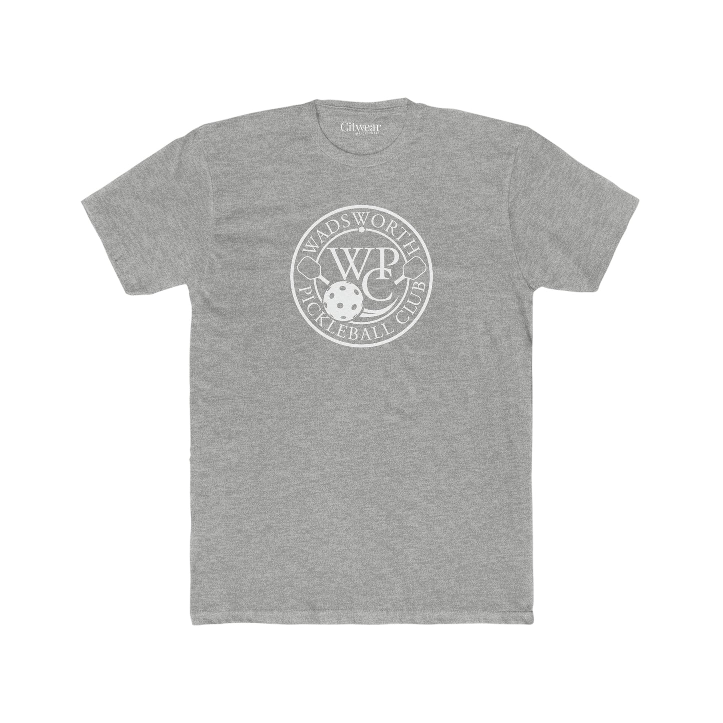 WPC White Logo- Men's Cotton Crew Tee