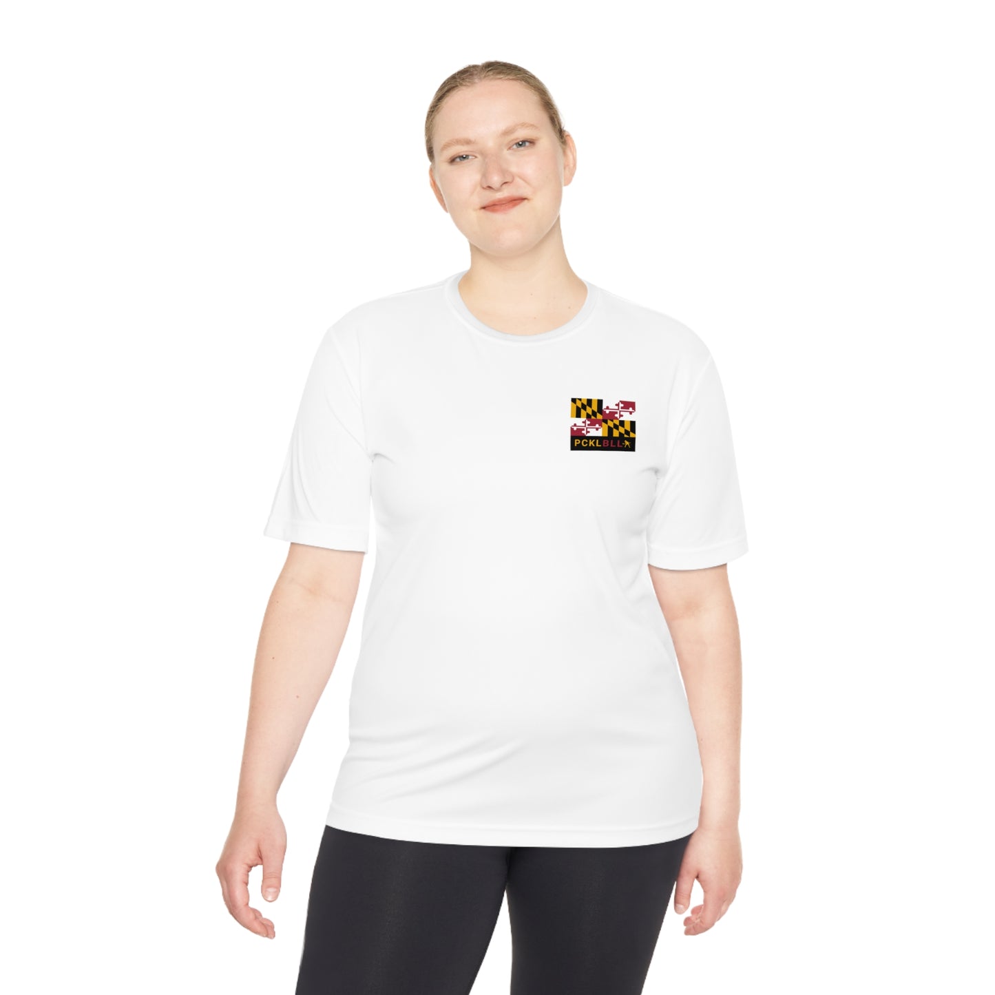 MD FLAG, PCKLBLL WOMAN ATHLETE- Unisex Moisture Wicking Tee