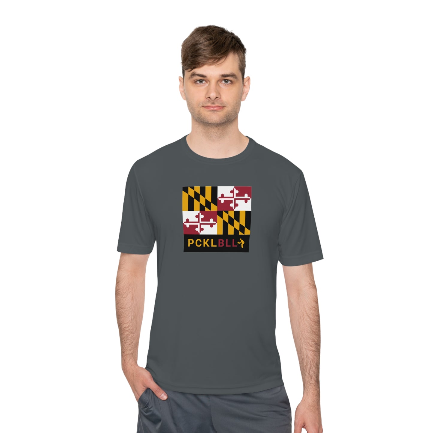 MD FLAG, PCKLBLL MAN ATHLETE- Unisex Moisture Wicking Tee