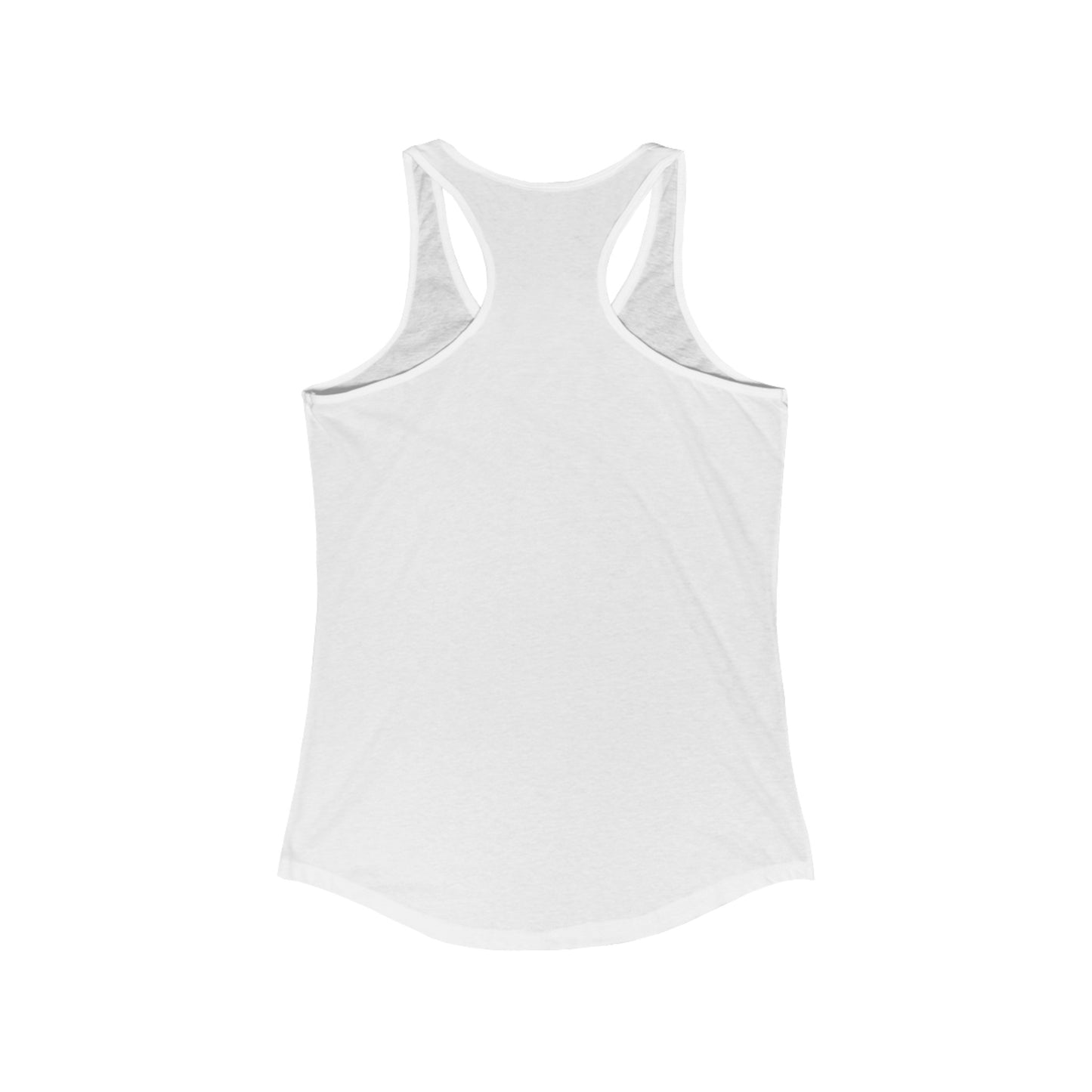 WPC GRAY VERTICAL LOGO (FRONT ONLY) Women's Ideal Racerback Tank