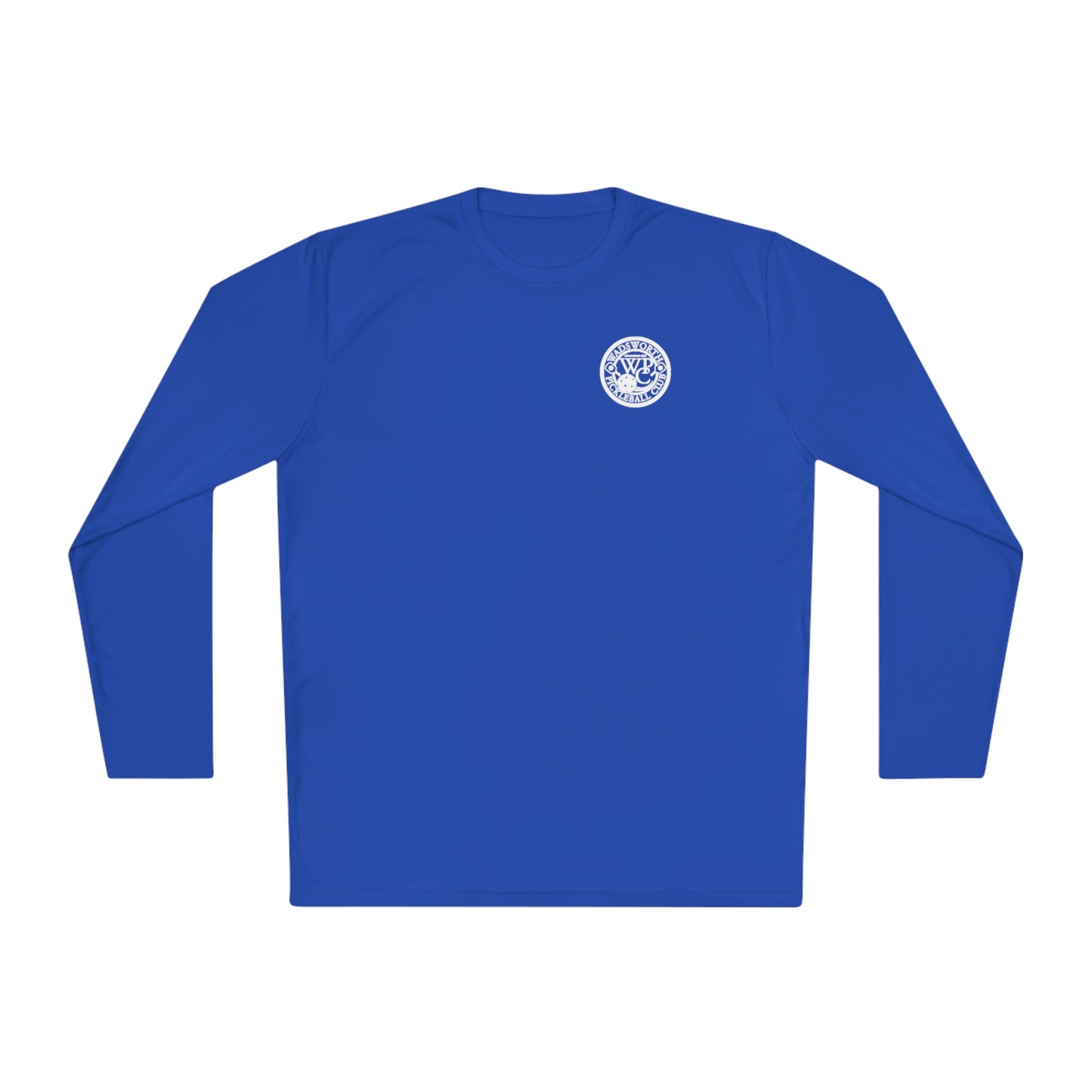 WPC WHITE-BLACK LOGOS SPORT-TEK (FRONT & BACK) - Unisex Lightweight Long Sleeve Tee