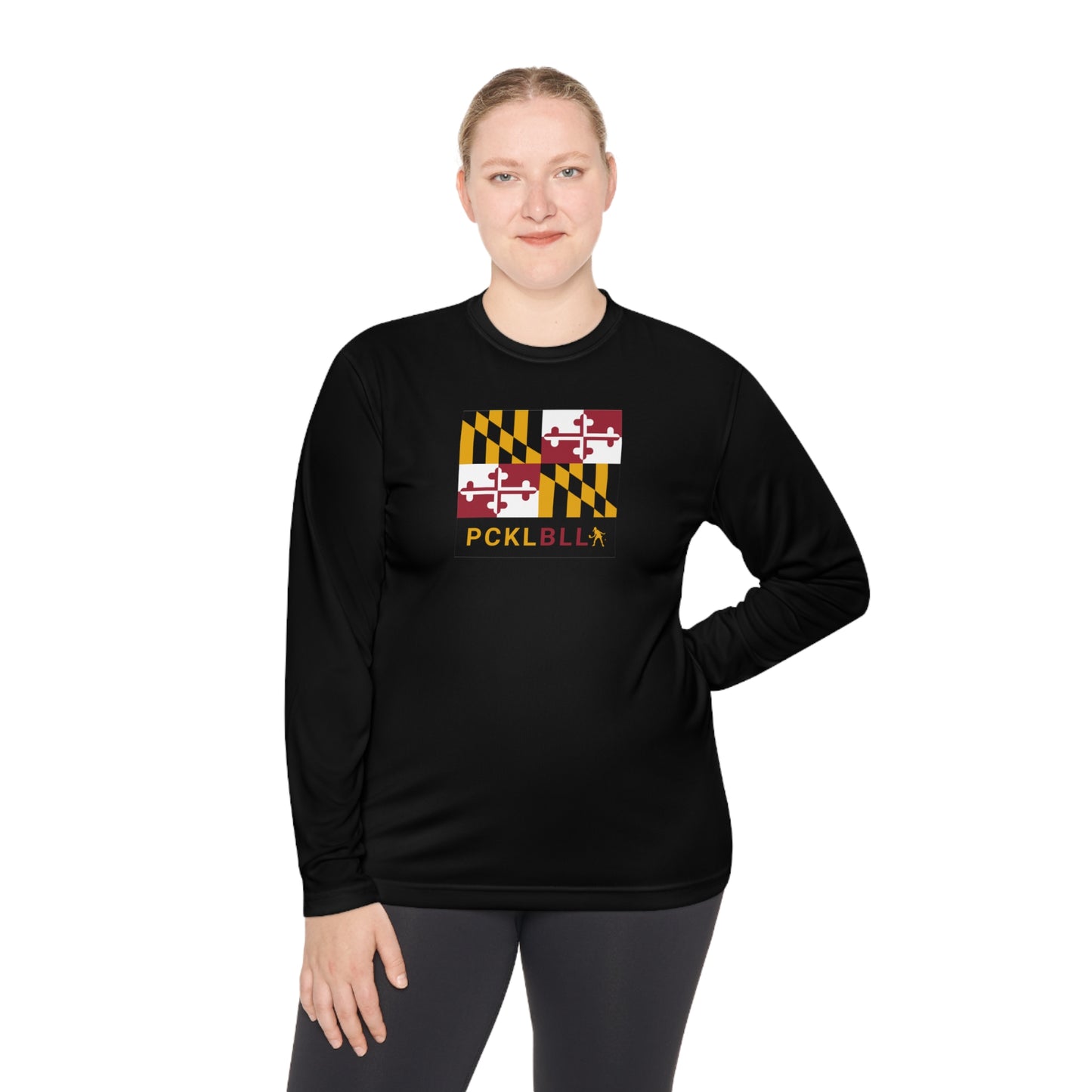 MD FLAG, PCKLBLL WOMAN ATHLETE- Unisex Lightweight Long Sleeve Tee
