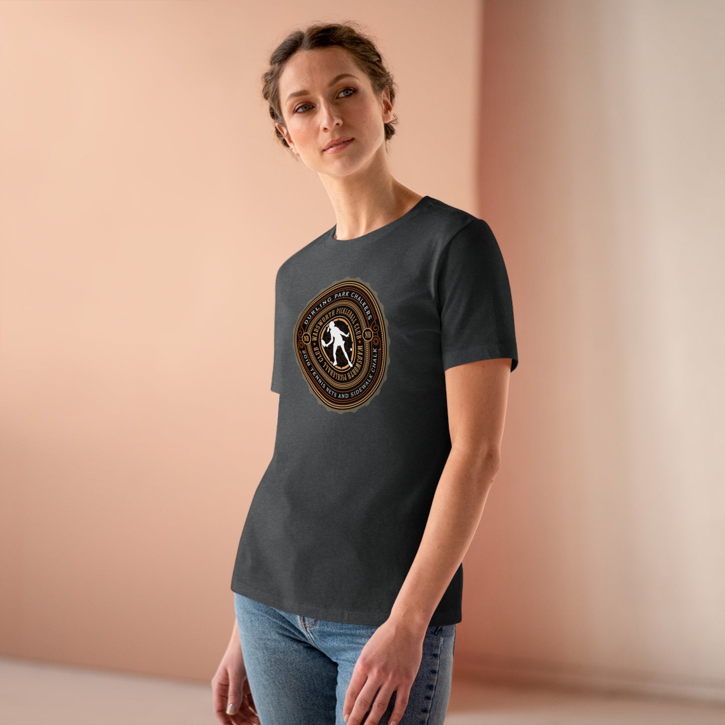 BEDILLION-DURLING PARK CHALKERS (FRONT & BACK), Women's Relaxed Fit T-shirt