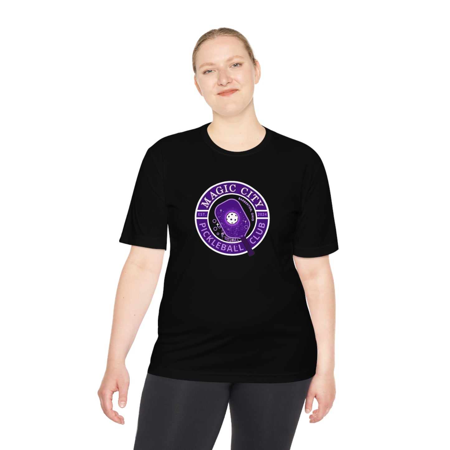 MCPC CIRCLE LOGO (FRONT & PICKLEBALL BACK) Unisex Moisture Wicking SPORT-TEK Tee