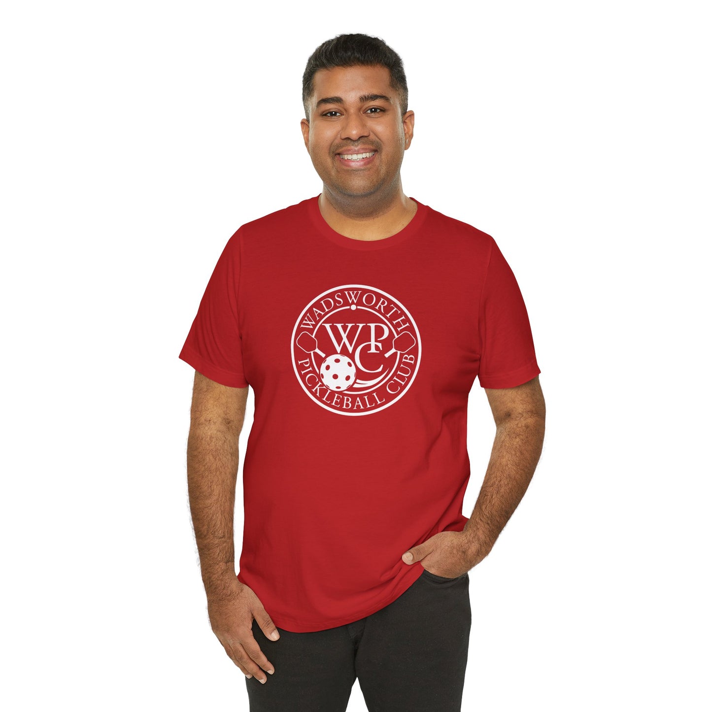 WPC White Logo- Unisex Jersey Short Sleeve Tee