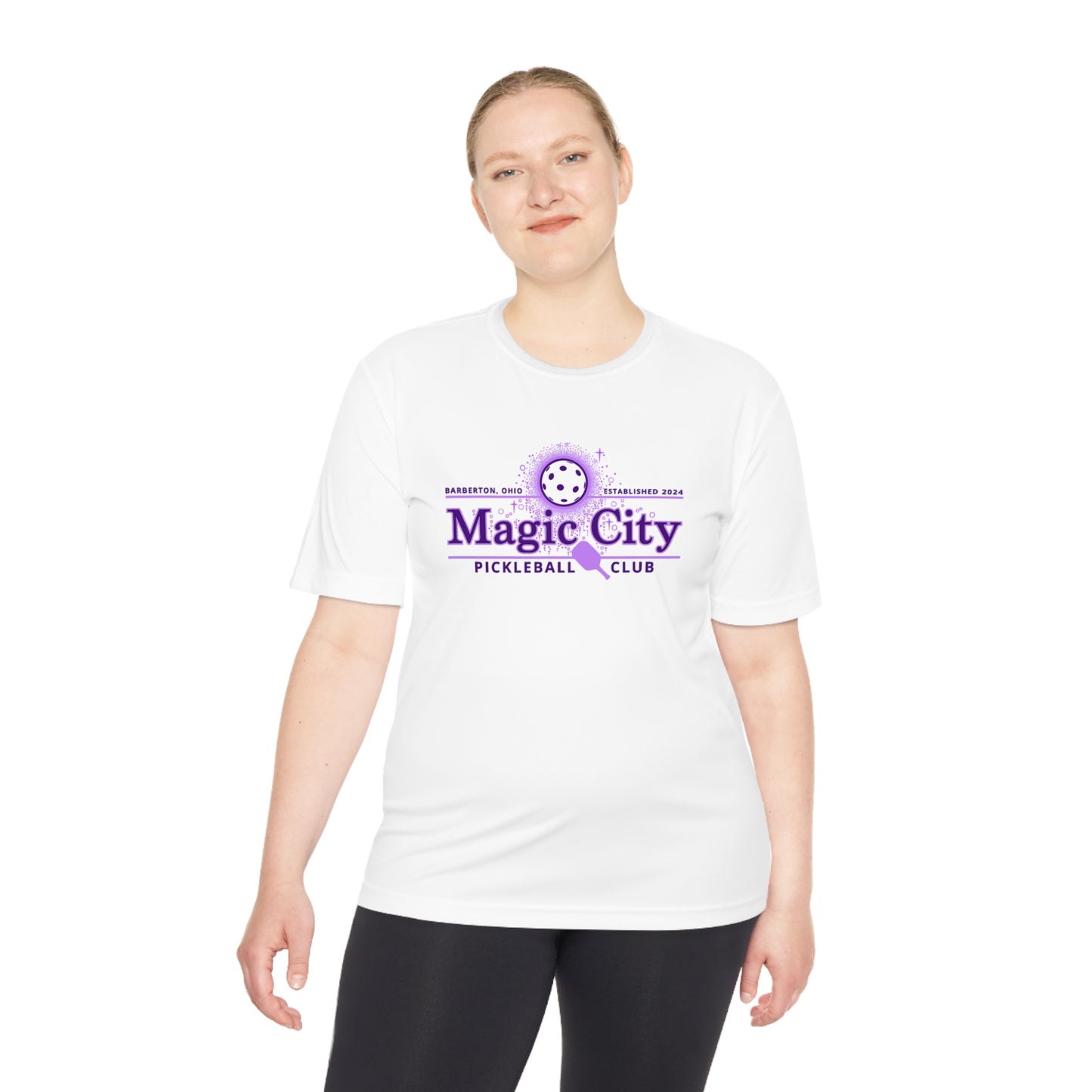 MCPC LOGO (FRONT & PICKLEBALL BACK) - UNISEX, Unisex Moisture Wicking SPORT-TEK Tee
