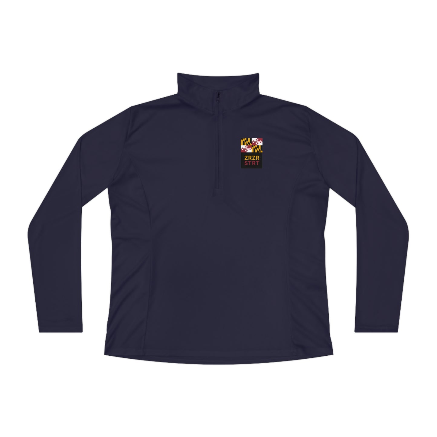 MARYLAND, ZERO, ZERO, STRT, WOMEN'S SPORT-TEK, Quarter-zip Pullover