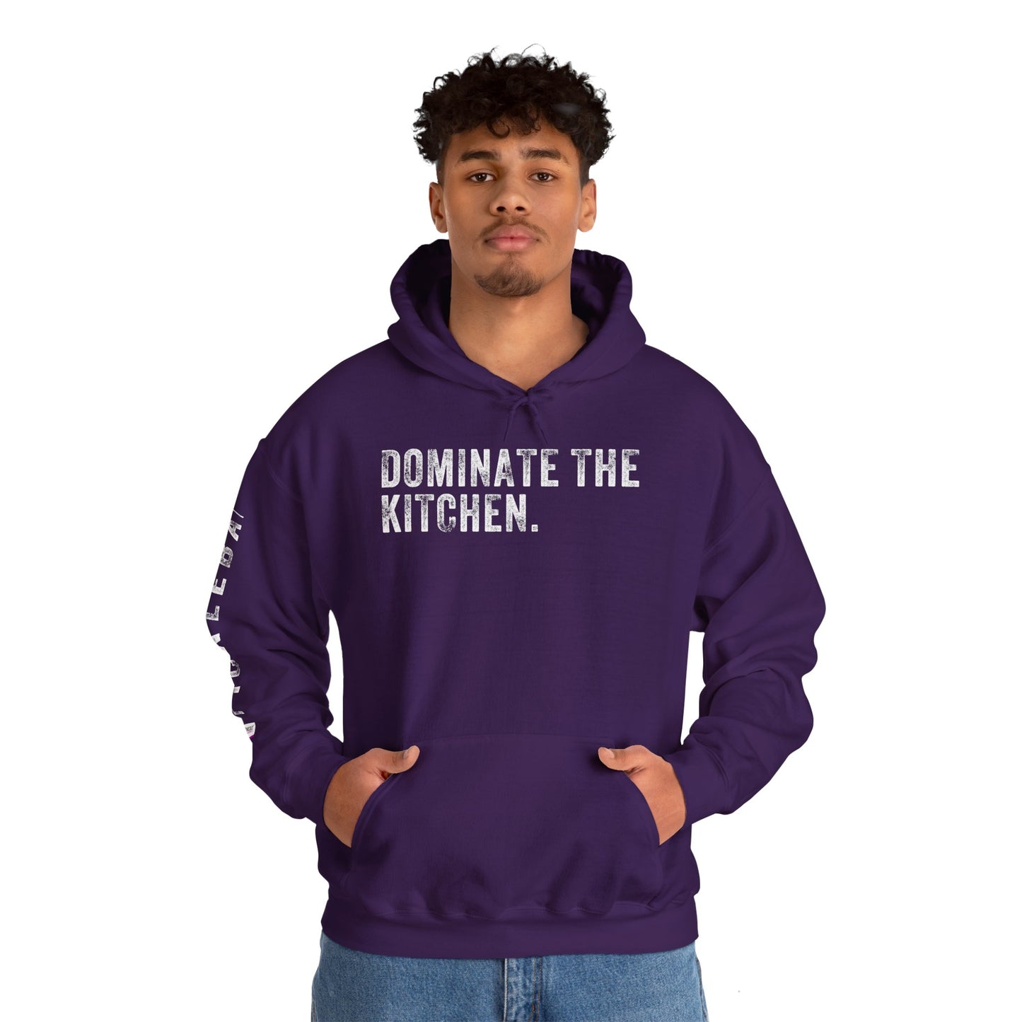 DOMINATE THE KITCHEN, Unisex Heavy Blend™ Hooded Sweatshirt