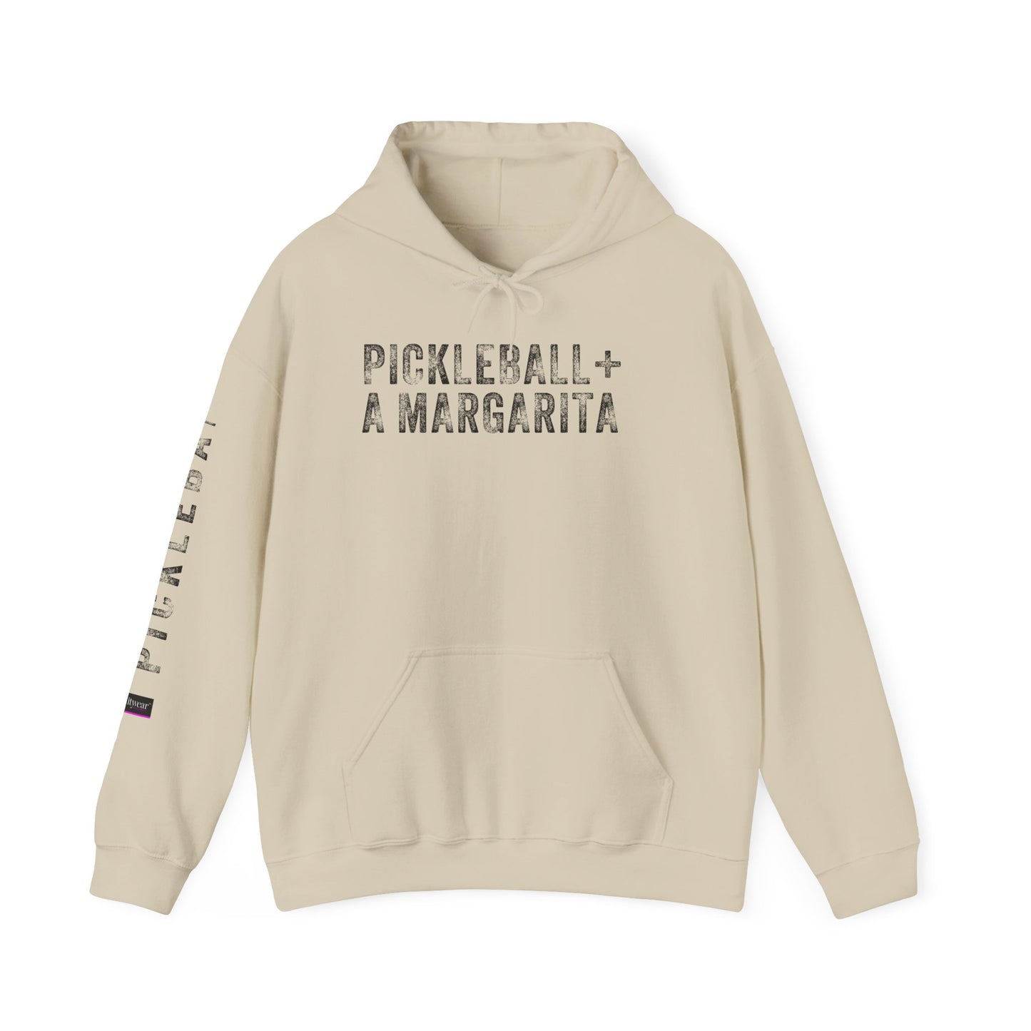 PICKLEBALL + A MARGARITA, Unisex Heavy Blend™ Hooded Sweatshirt