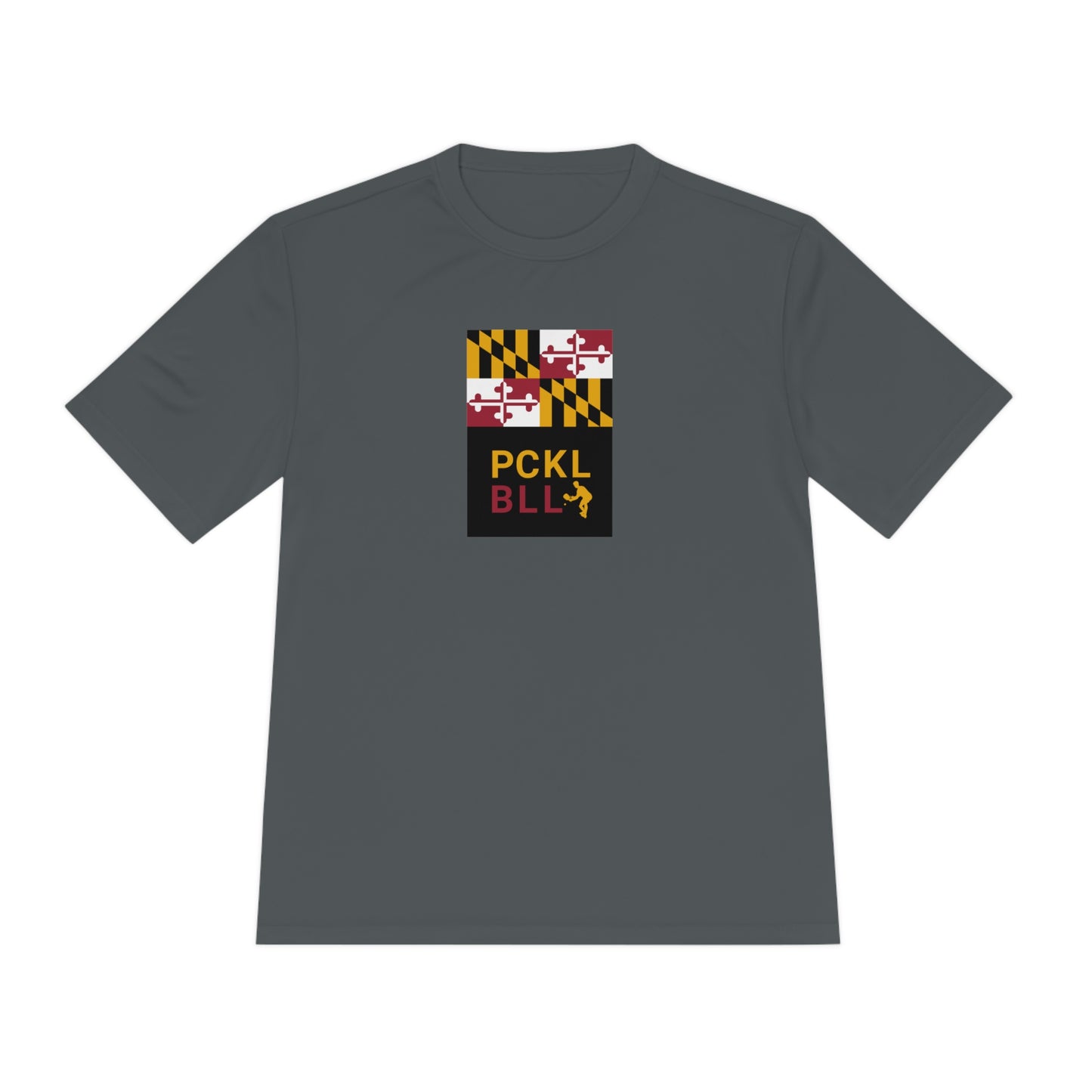MD FLAG, PCKL-BLL MAN ATHLETE- Unisex Moisture Wicking Tee