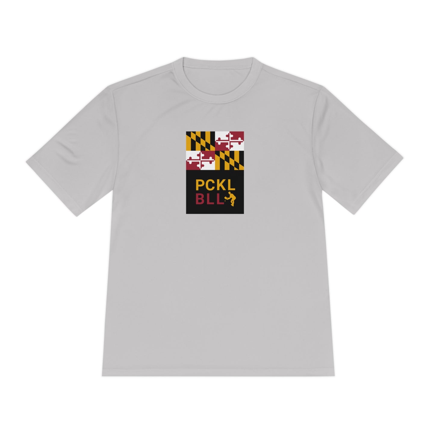 MD FLAG, PCKL-BLL MAN ATHLETE- Unisex Moisture Wicking Tee
