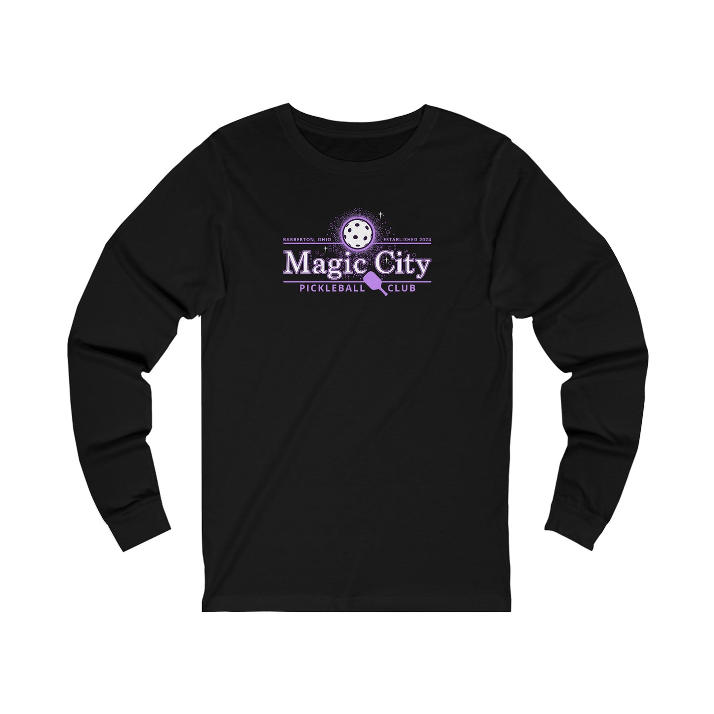 MCPC LOGO (FRONT & PICKLEBALL BACK) - Unisex Jersey Long Sleeve Tee