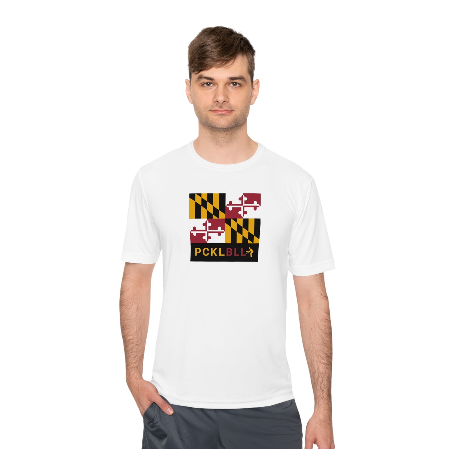 MD FLAG, PCKLBLL MAN ATHLETE- Unisex Moisture Wicking Tee