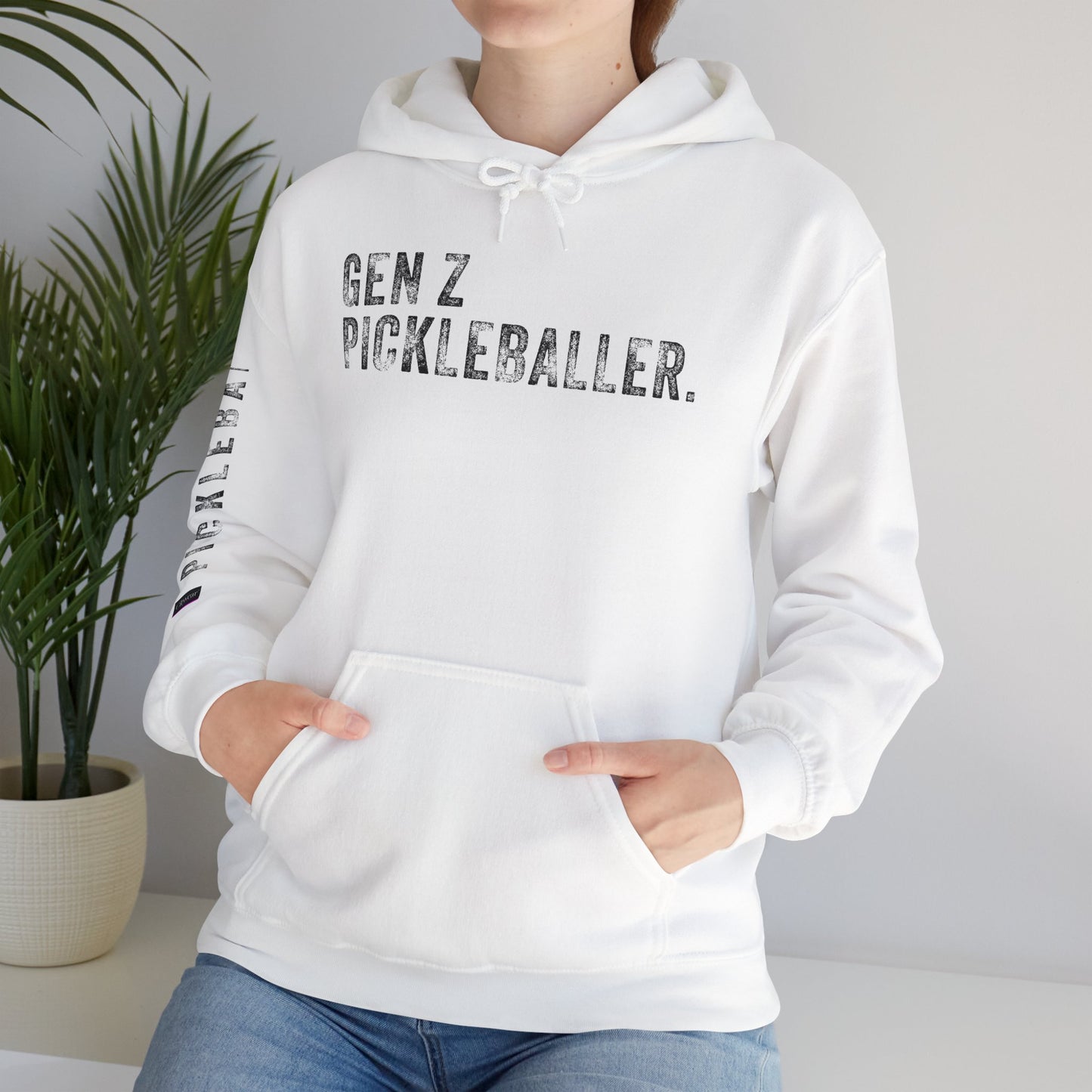 GEN Z PICKLEBALLER, Unisex Heavy Blend™ Hooded Sweatshirt