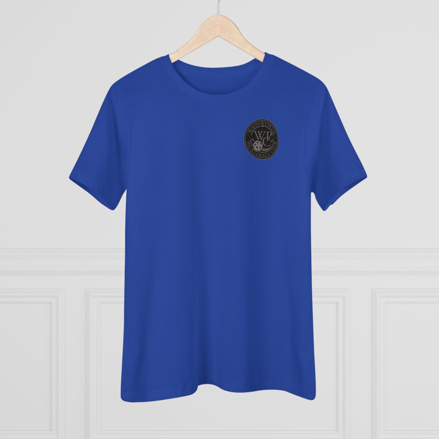 WPC GRAY BLACK POCKET, Relaxed Fit Women's T-shirt