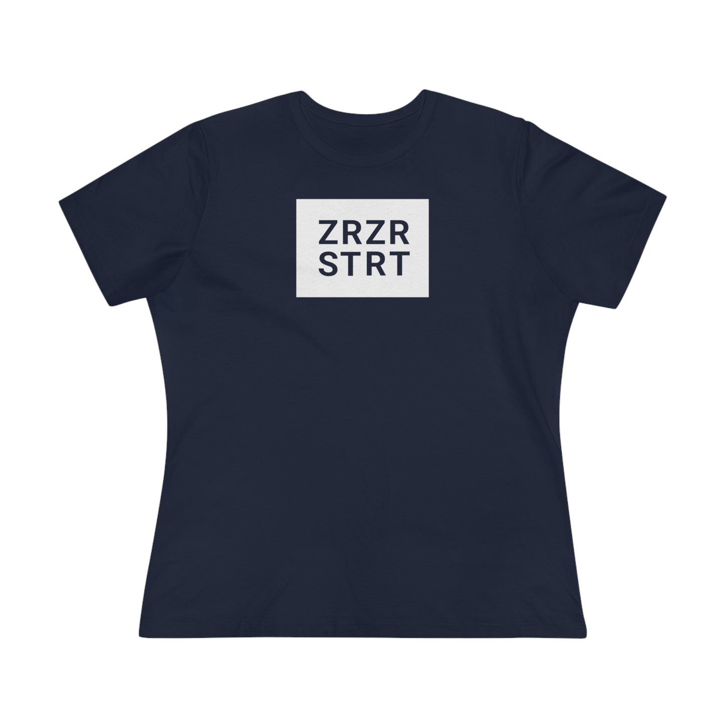 ZERO, ZERO, START, Relaxed Fit Women's T-shirt