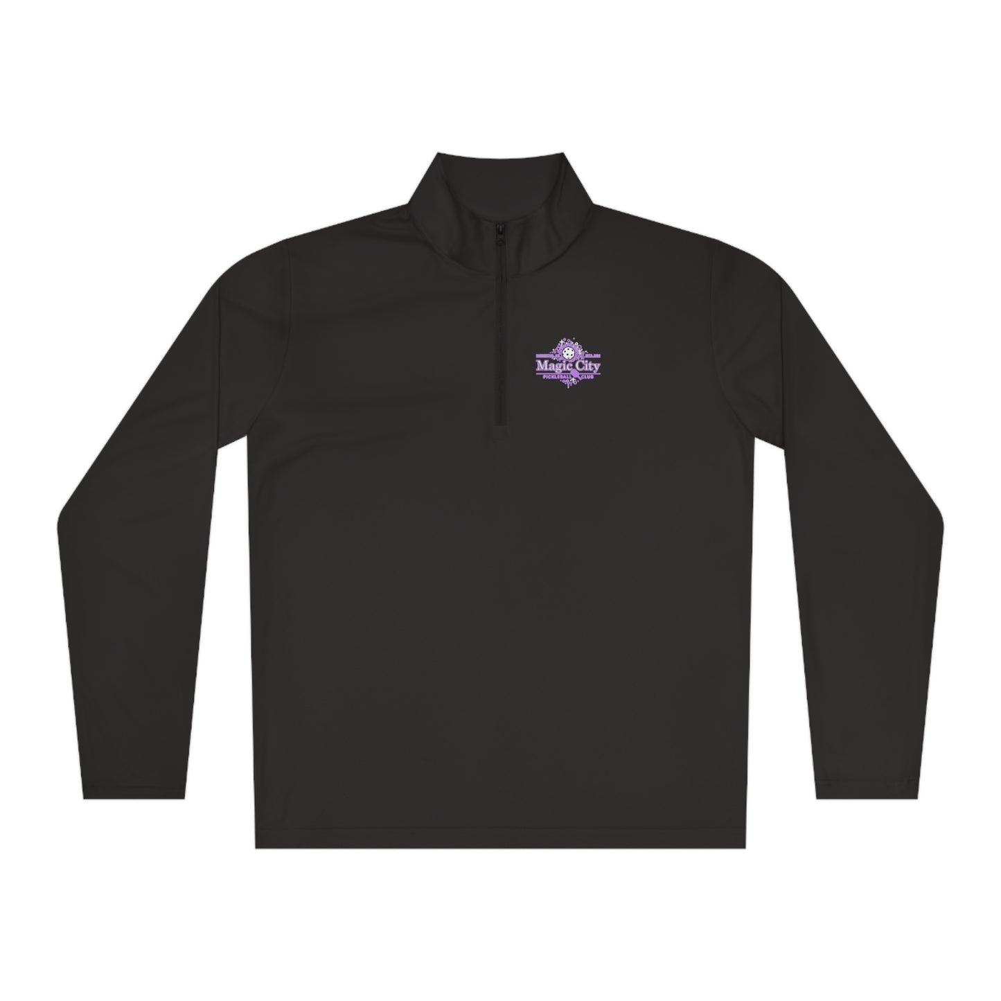 MCPC LOGO (FRONT & PICKLEBALL BACK) - Unisex Quarter-Zip Pullover