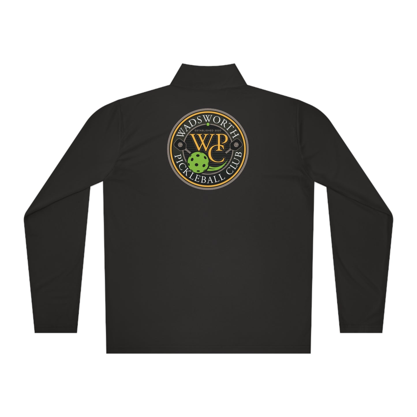 WPC COLOR LOGOS (FRONT & BACK) - Unisex Quarter-Zip Pullover