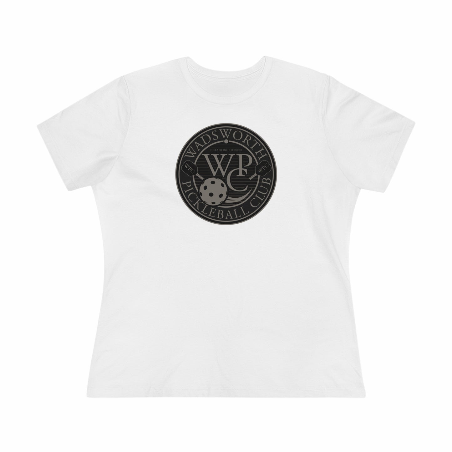 WPC GRAY BLACK, Relaxed Fit Women's T-shirt