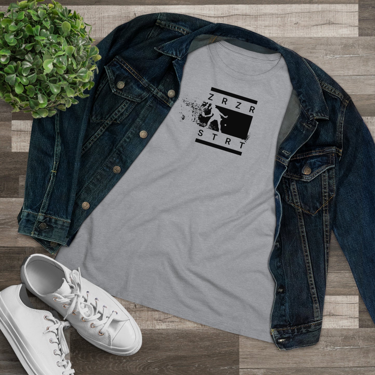 ZERO, ZERO, START, Relaxed Fit Women's T-shirt