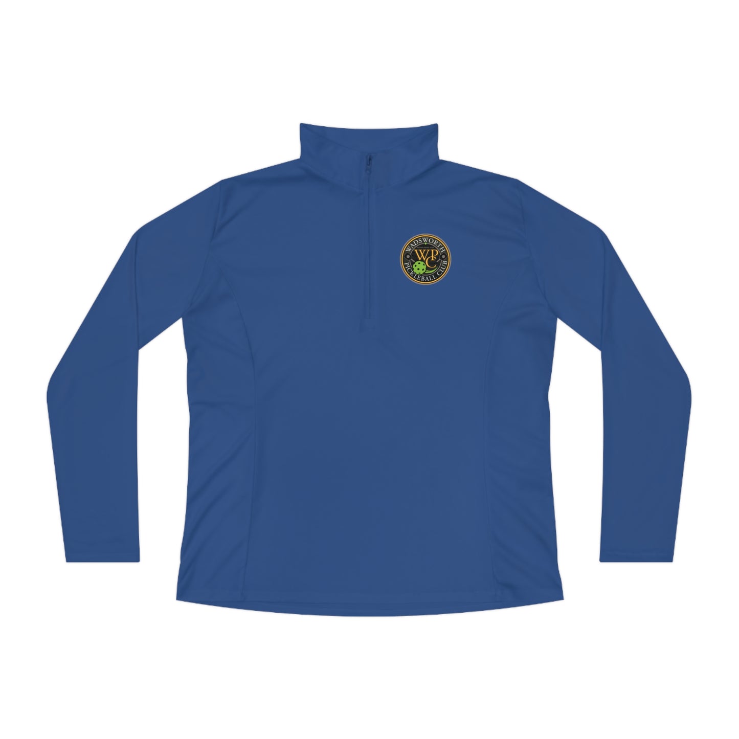 WPC CIRCULAR COLOR LOGOS LADIES SPORT-TEK (FRONT & BACK) - Ladies Quarter-Zip Pullover