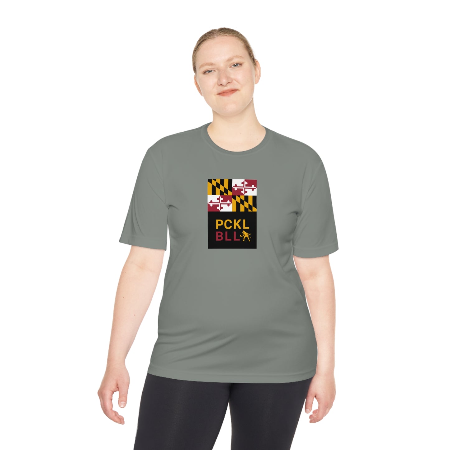 MD FLAG, PCKL-BLL WOMAN ATHLETE- Unisex Moisture Wicking Tee