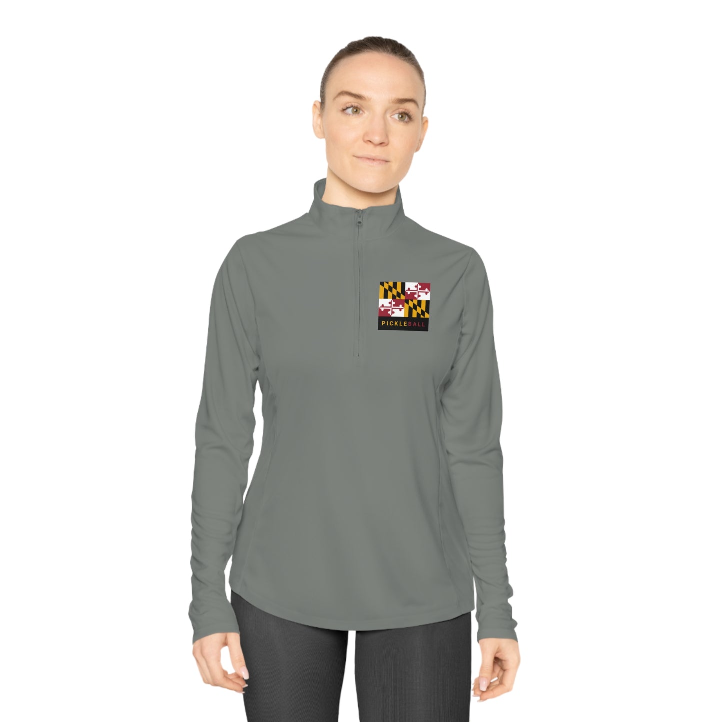 MARYLAND, PICKLEBALL, WOMEN'S SPORT-TEK, Quarter-zip Pullover