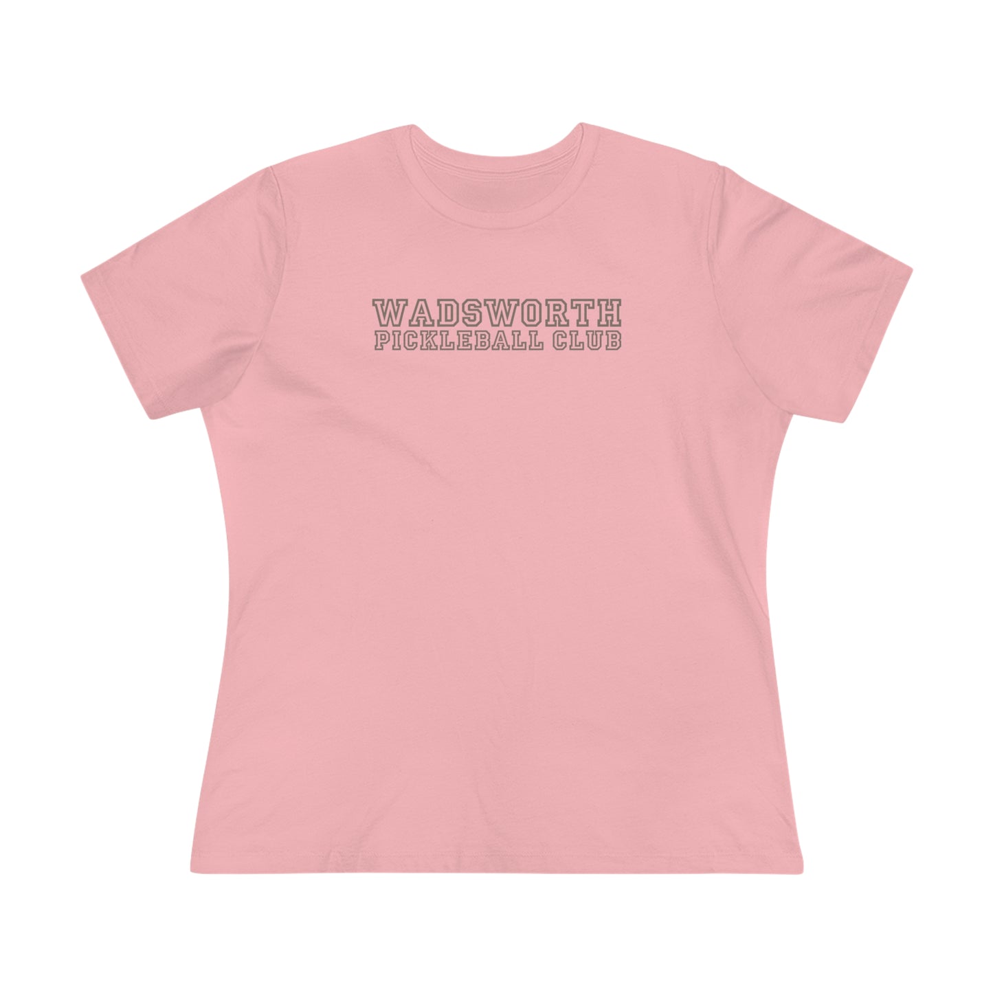 WPC COLLEGE FONT, Relaxed Fit Women's T-shirt