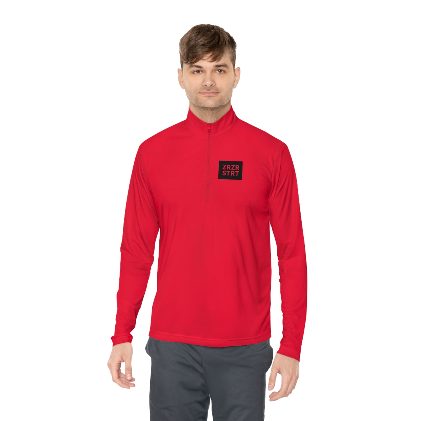 ZERO, ZERO, START, SPORT-TEK: Unisex Quarter-zip Pullover