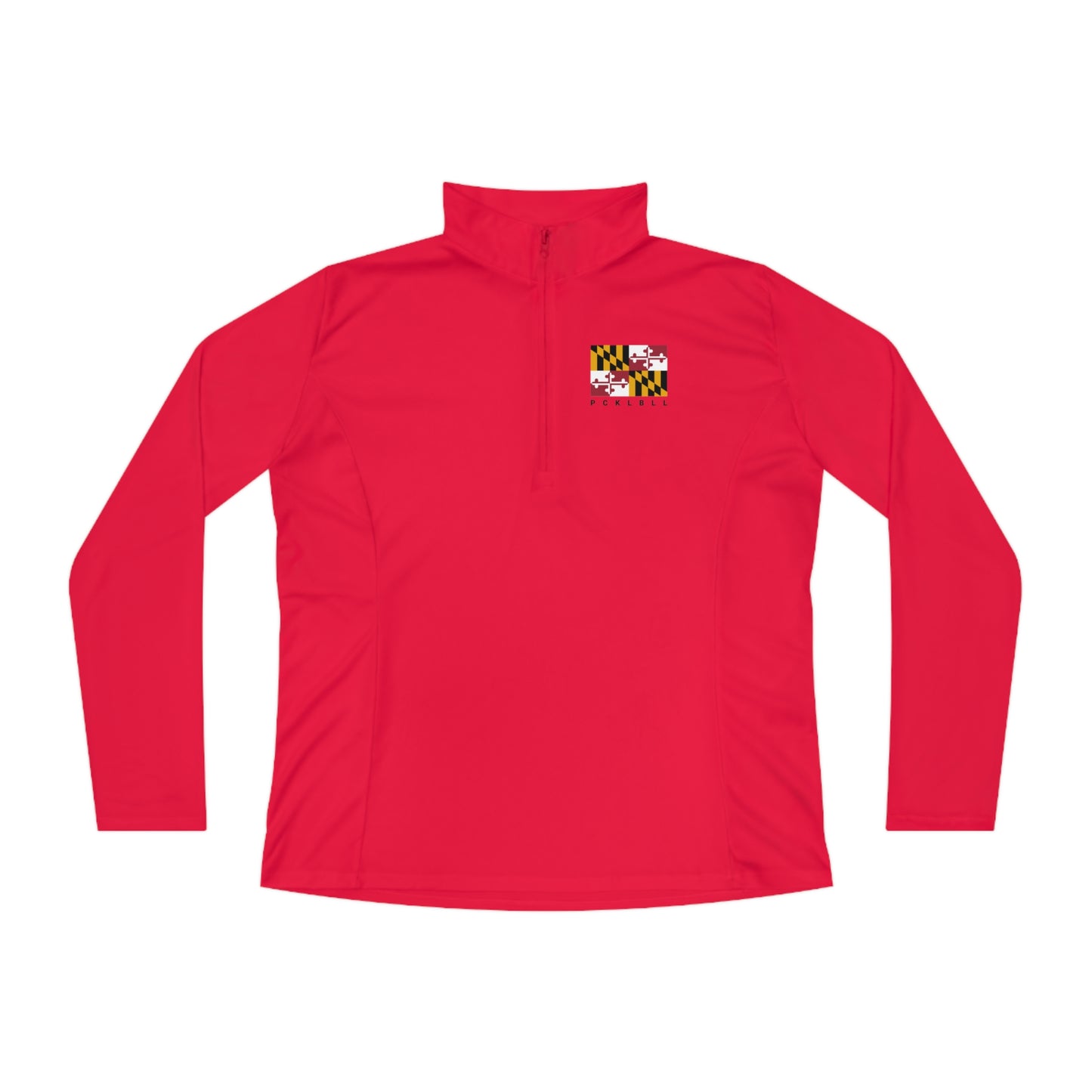 MARYLAND, PCKLBLL, WOMEN'S SPORT-TEK, Quarter-zip Pullover