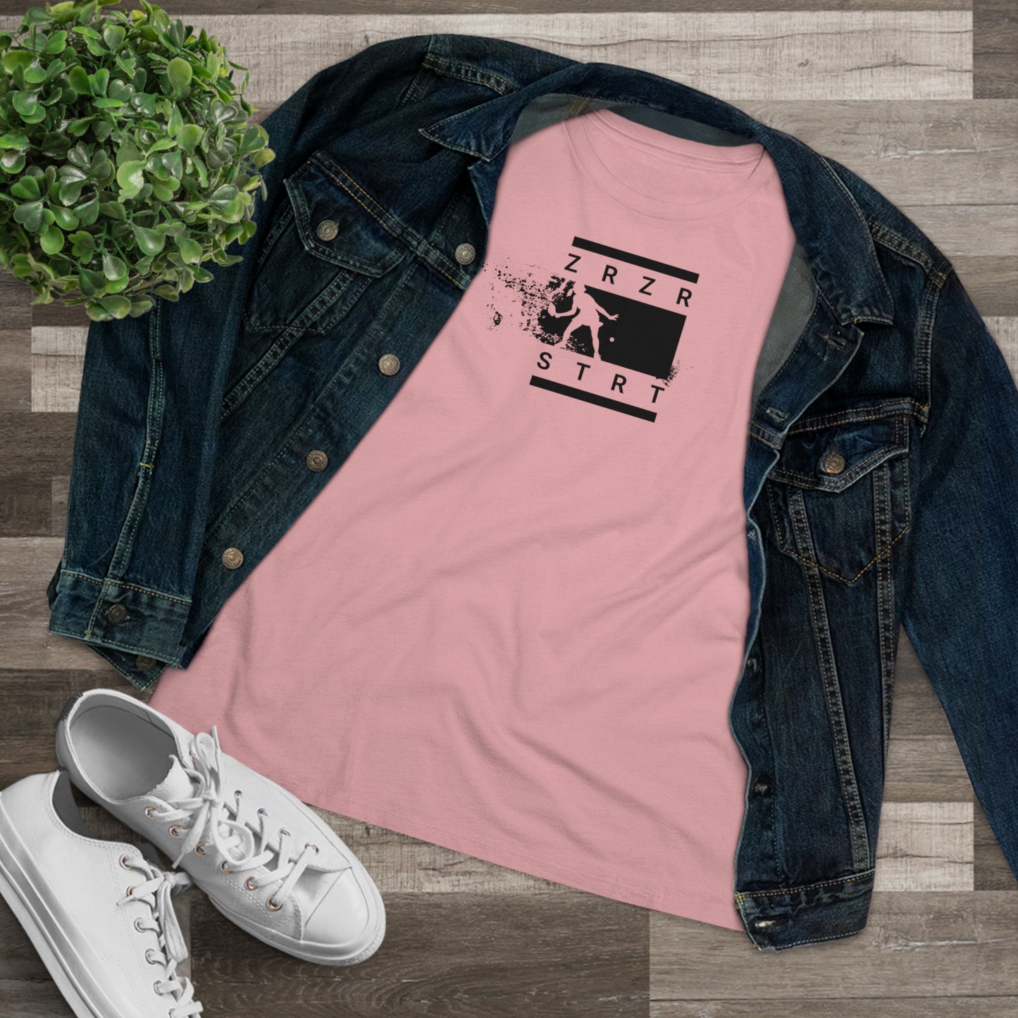 ZERO, ZERO, START, Relaxed Fit Women's T-shirt