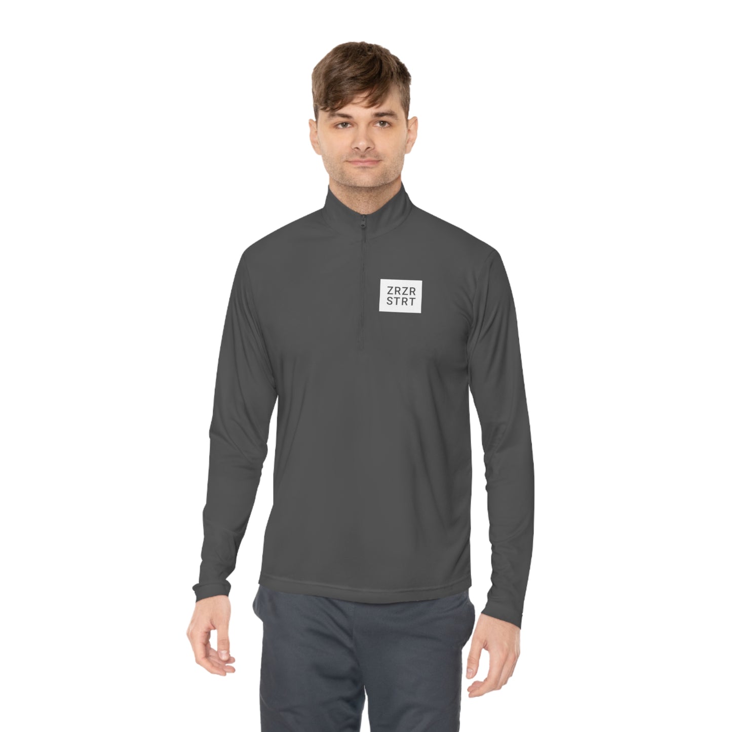 ZERO, ZERO, START, SPORT-TEK: Unisex Quarter-zip Pullover